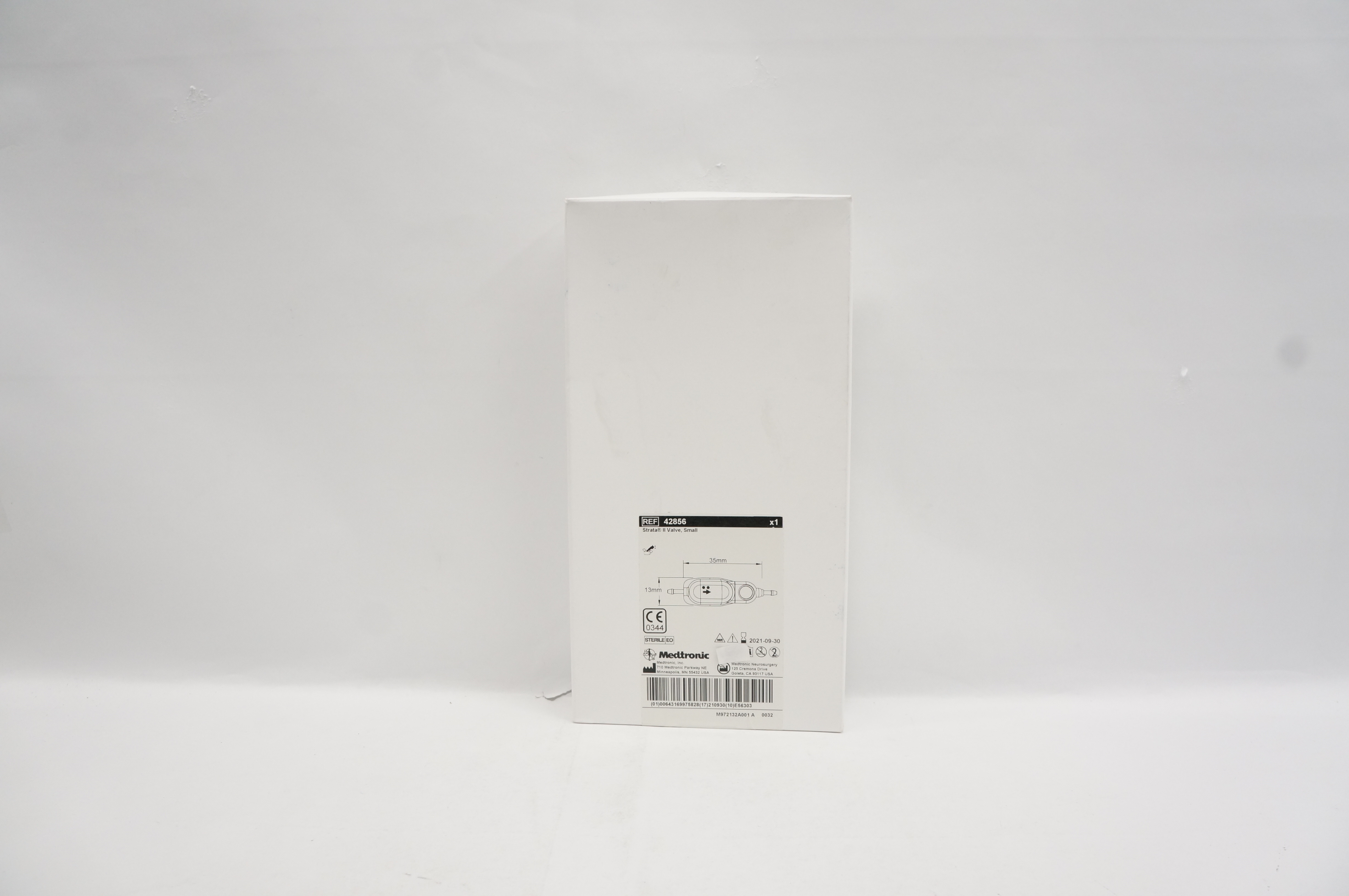 Medtronic 42856 Strata II Valve Small 13mm x 35mm (x)