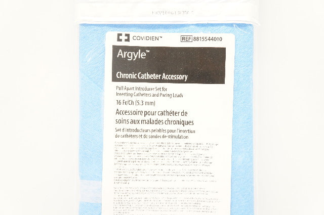 Covidien 8815544010 Argyle Chronic Cath. Accessory 16Fr/Ch (x)