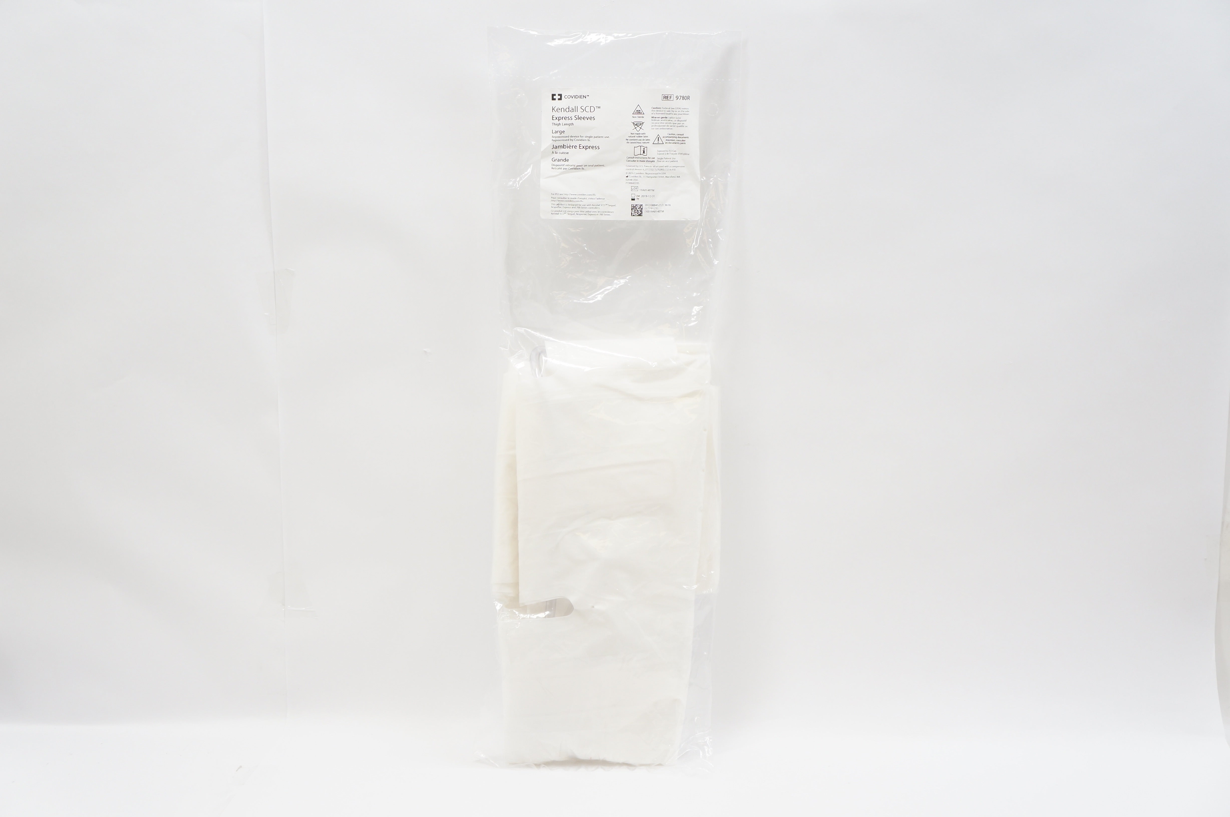 Covidien 9780R Kendall SCD Express Sleeves, Large (x)