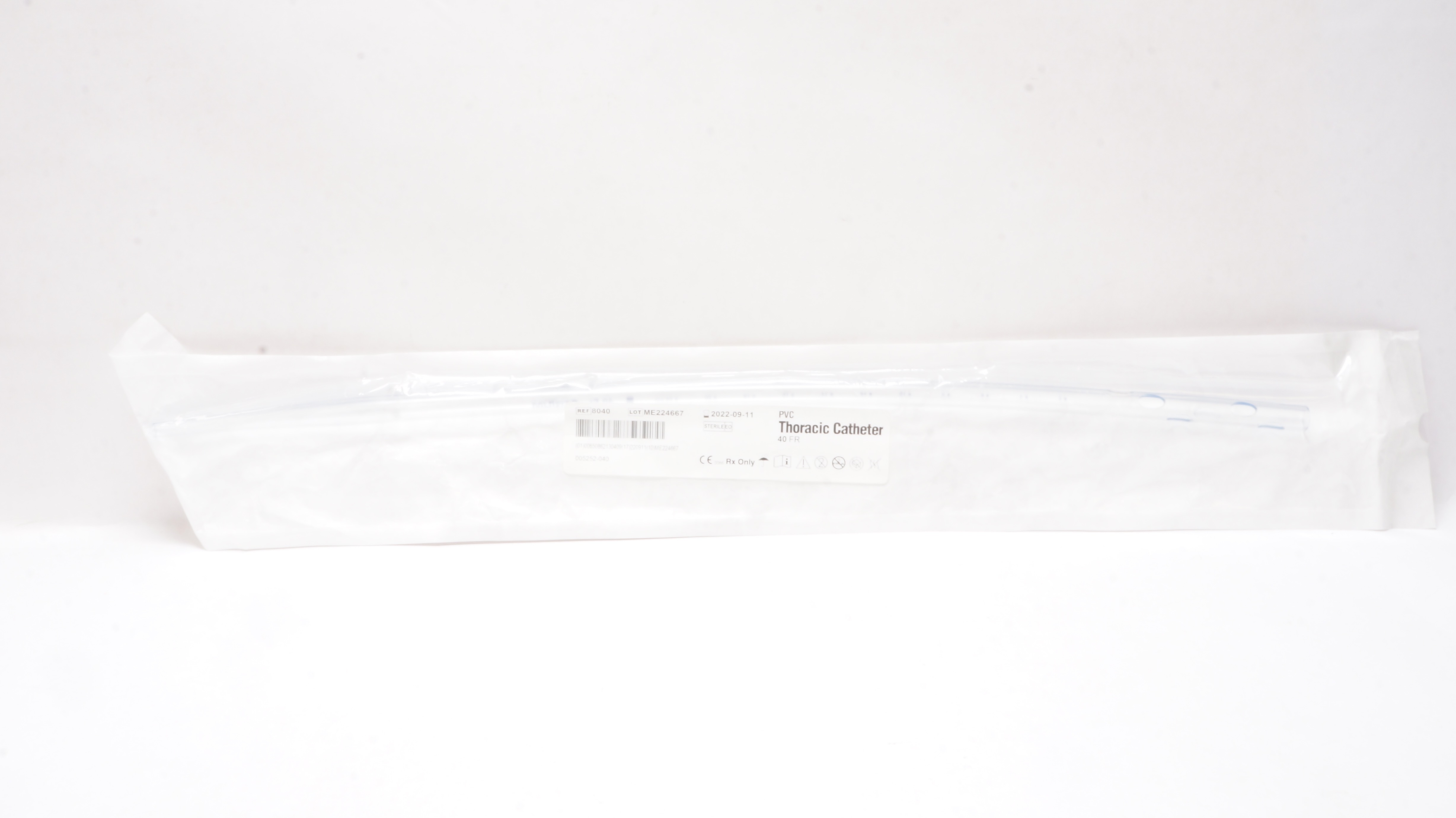 Atrium Medical 8040 PVC Thoracic Cath. 40Fr (x)