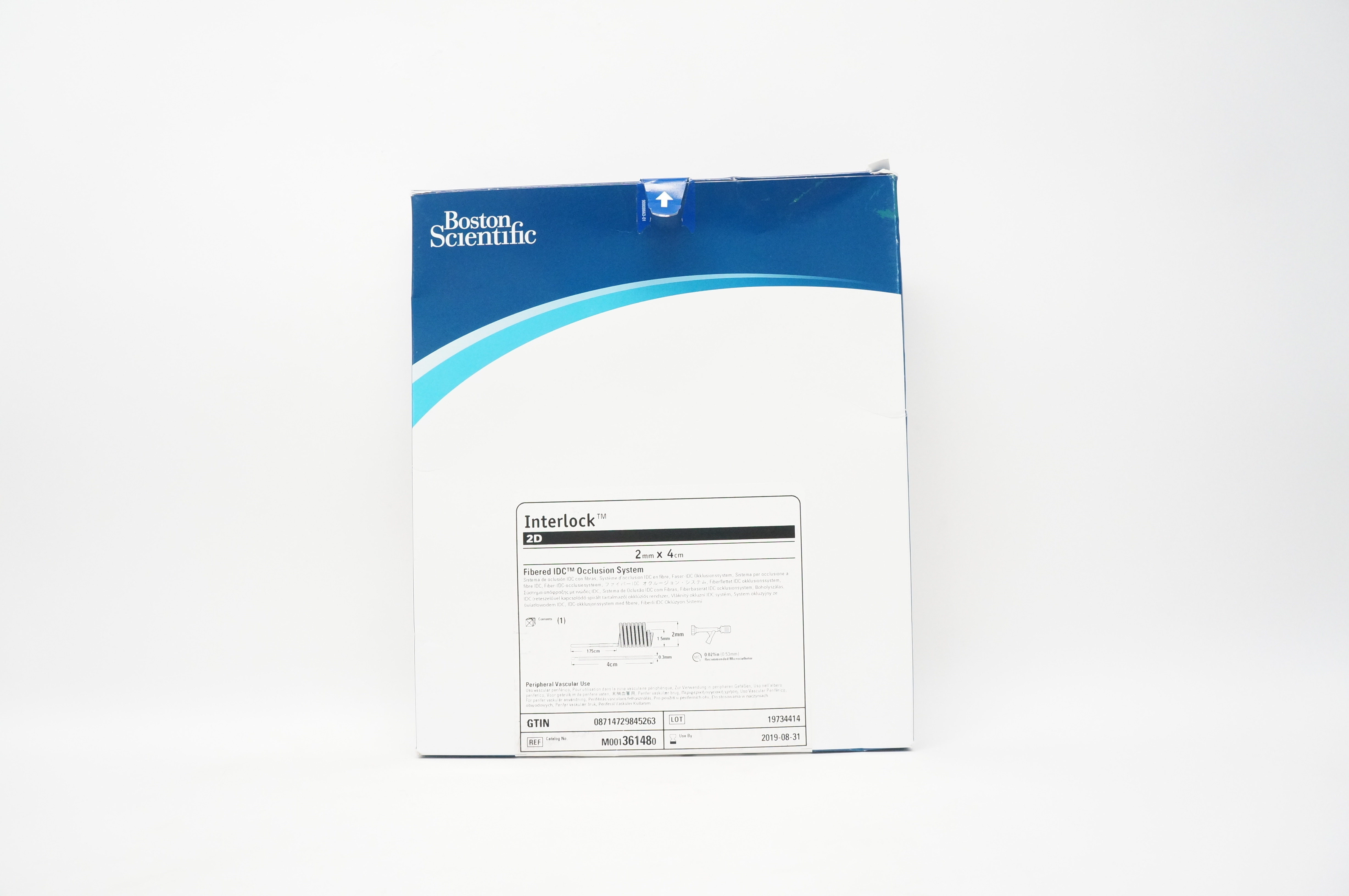 Boston Scientific M001361480 Interlock Fibered IDC Occlusion System 2mm x 4cm(x)