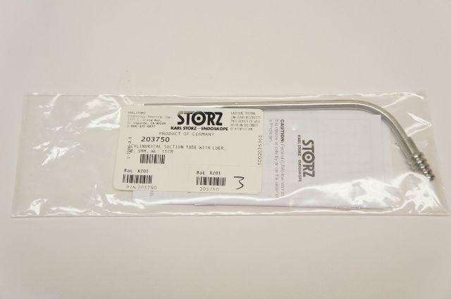 Karl Storz 203750 Cylindrical Suction Tube with Luer 5mm x 11cm