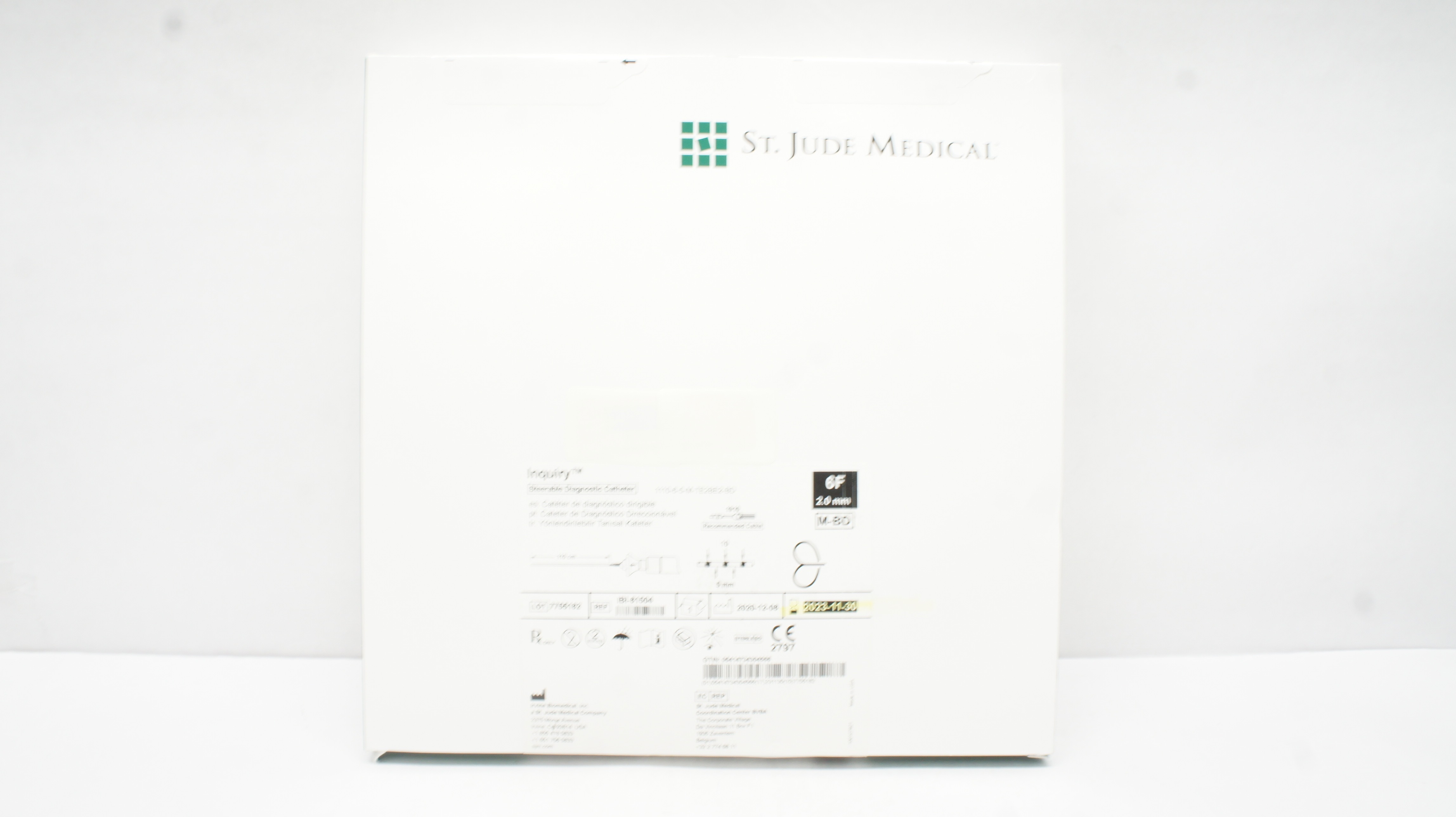 Irvine Biomedical IBI-81504 Inquiry Steerable Diagnostic Cath. 6F 2.0mm (x)