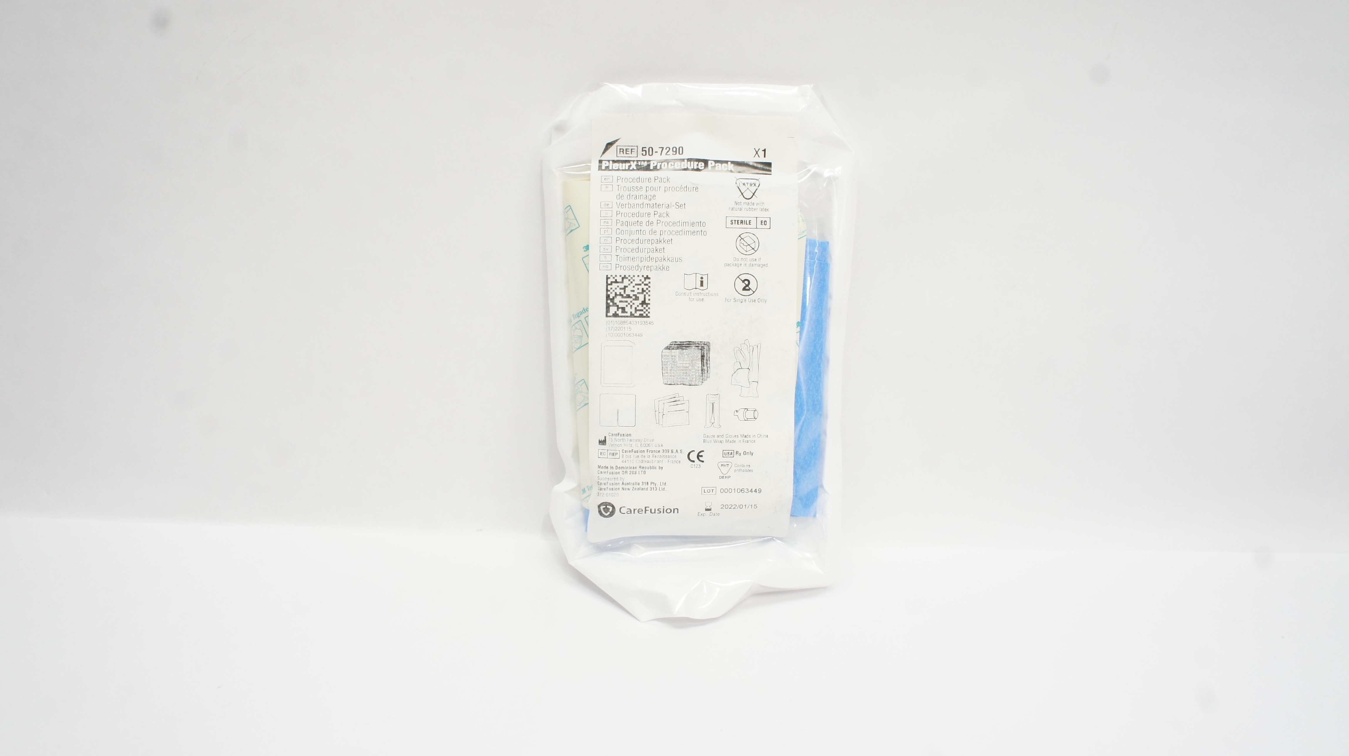 CareFusion 50-7290 PleurX Procedure Pack (x)
