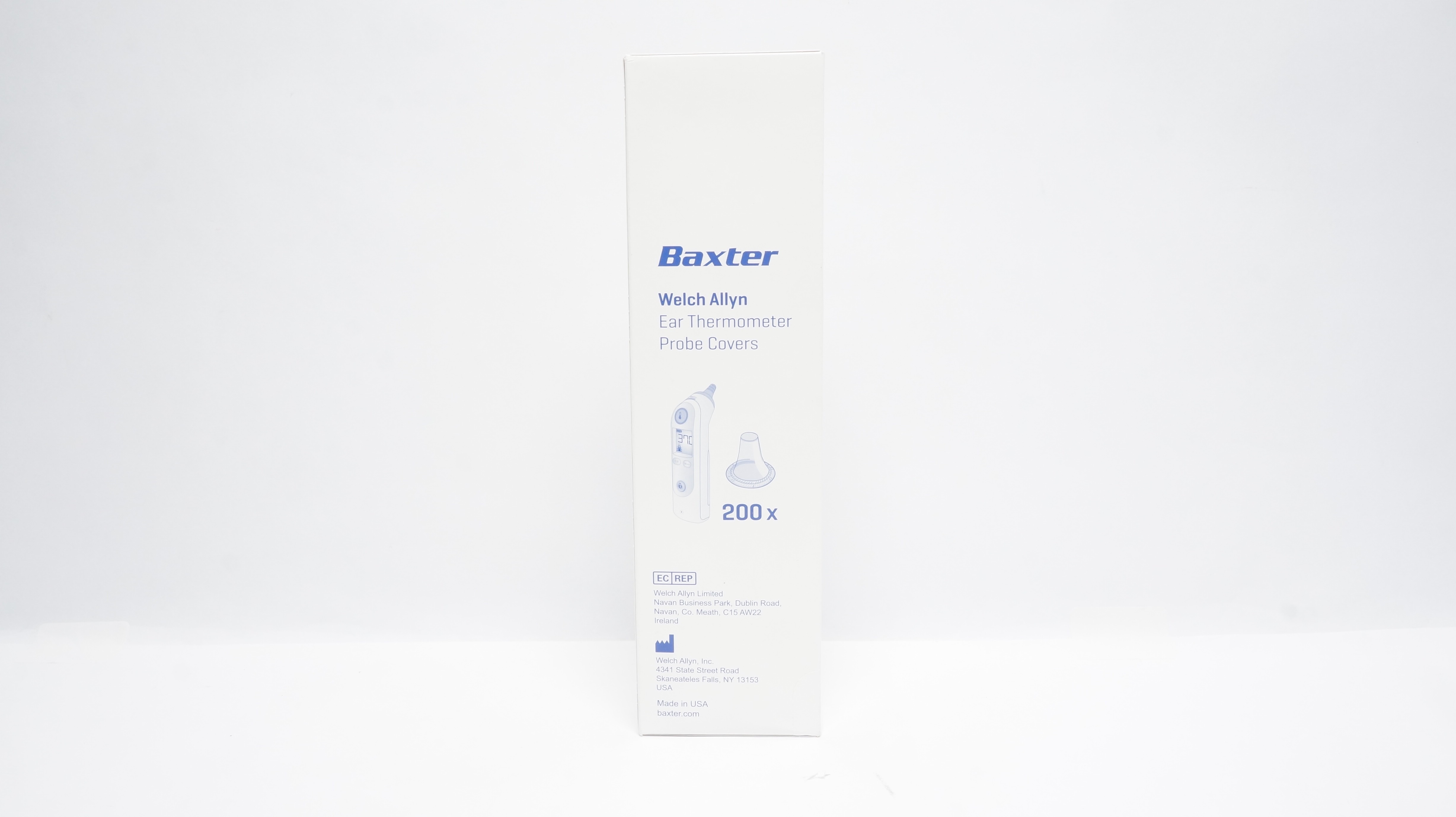 Welch Allyn Baxter Ear Thermometer Probe Covers  - Box of 200