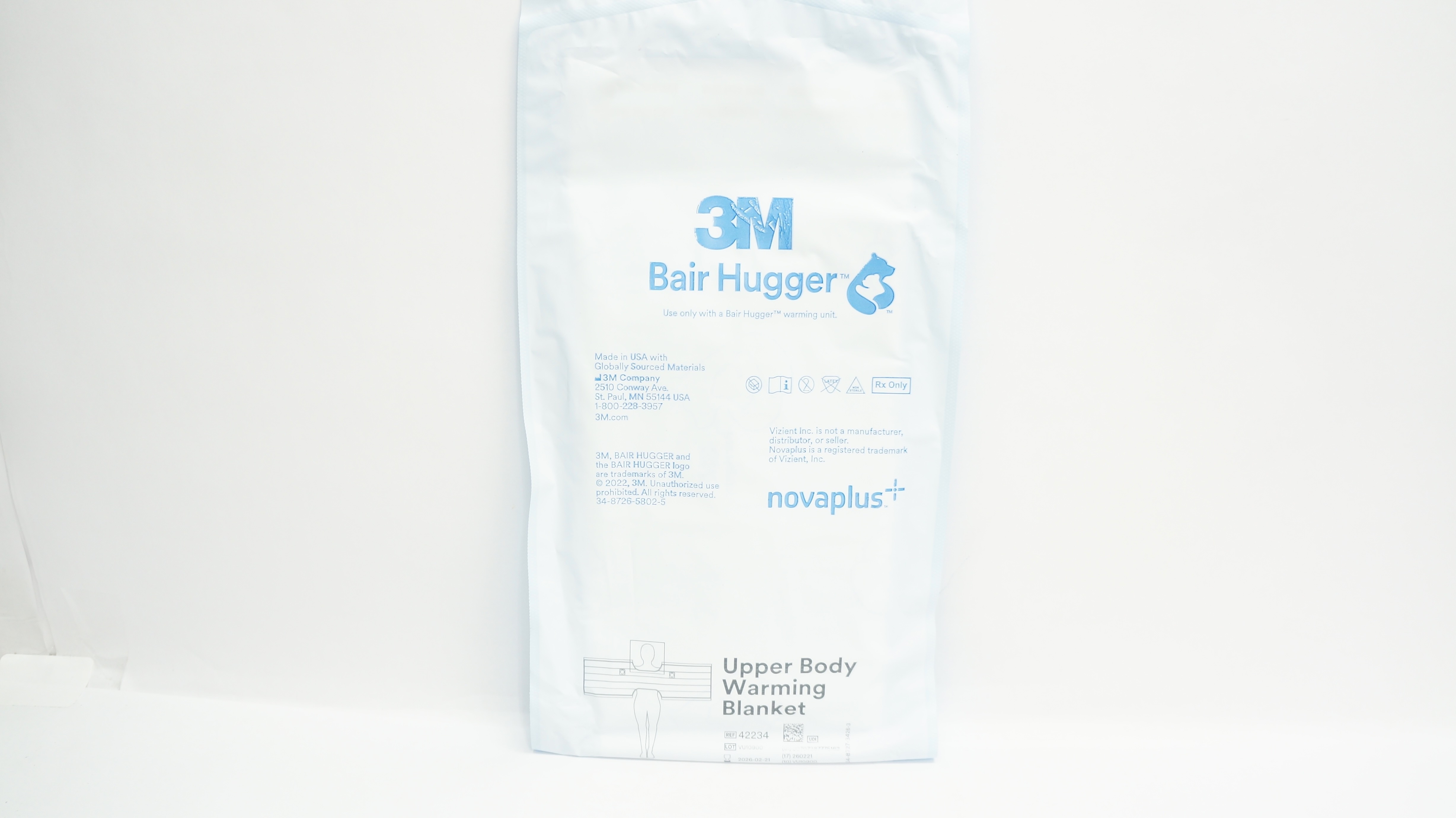3M 42234 Novaplus Bair Hugger Temperature Management Blanket