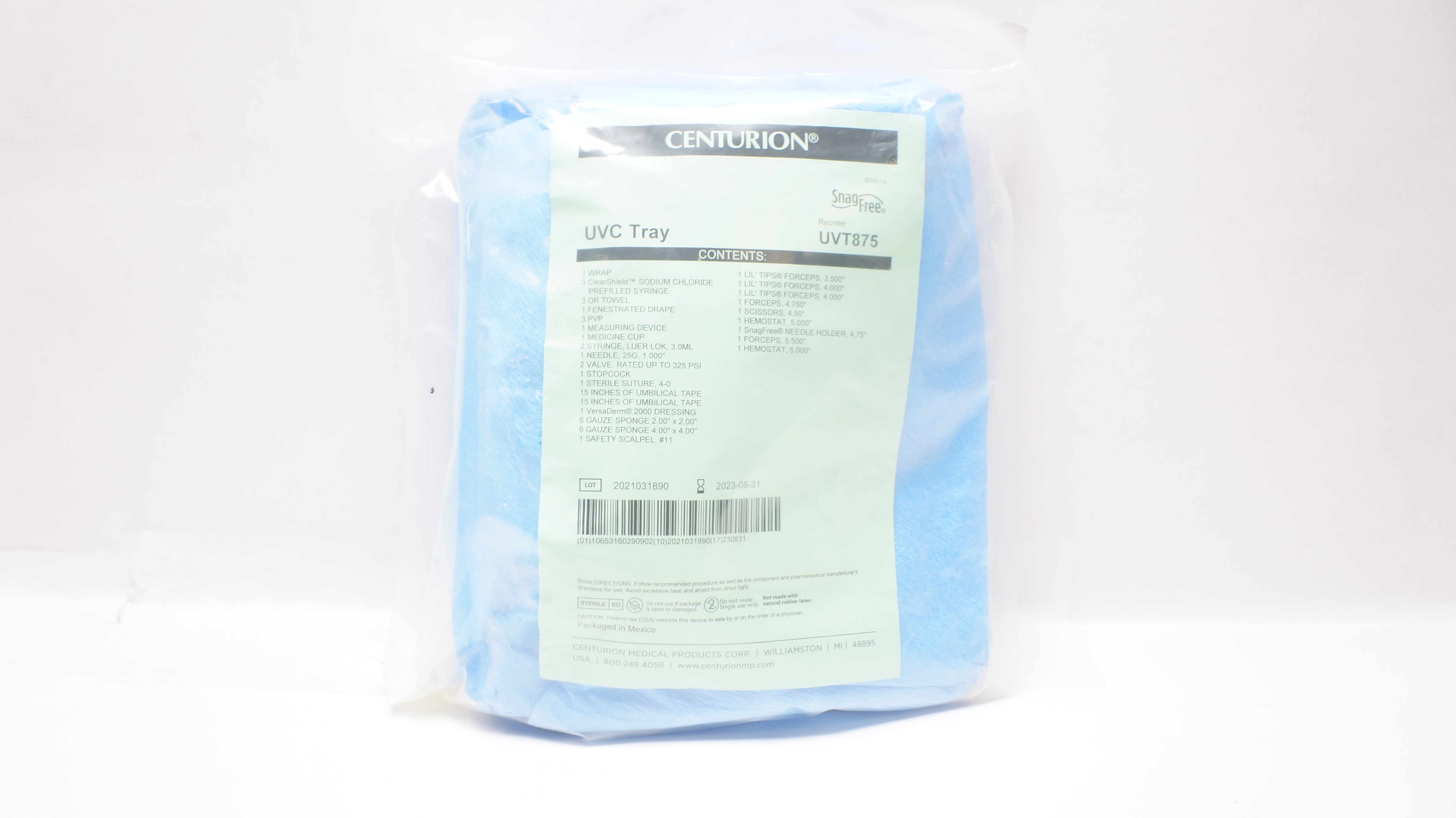 Centurion UVT875 Snag Free UVC Tray (x)