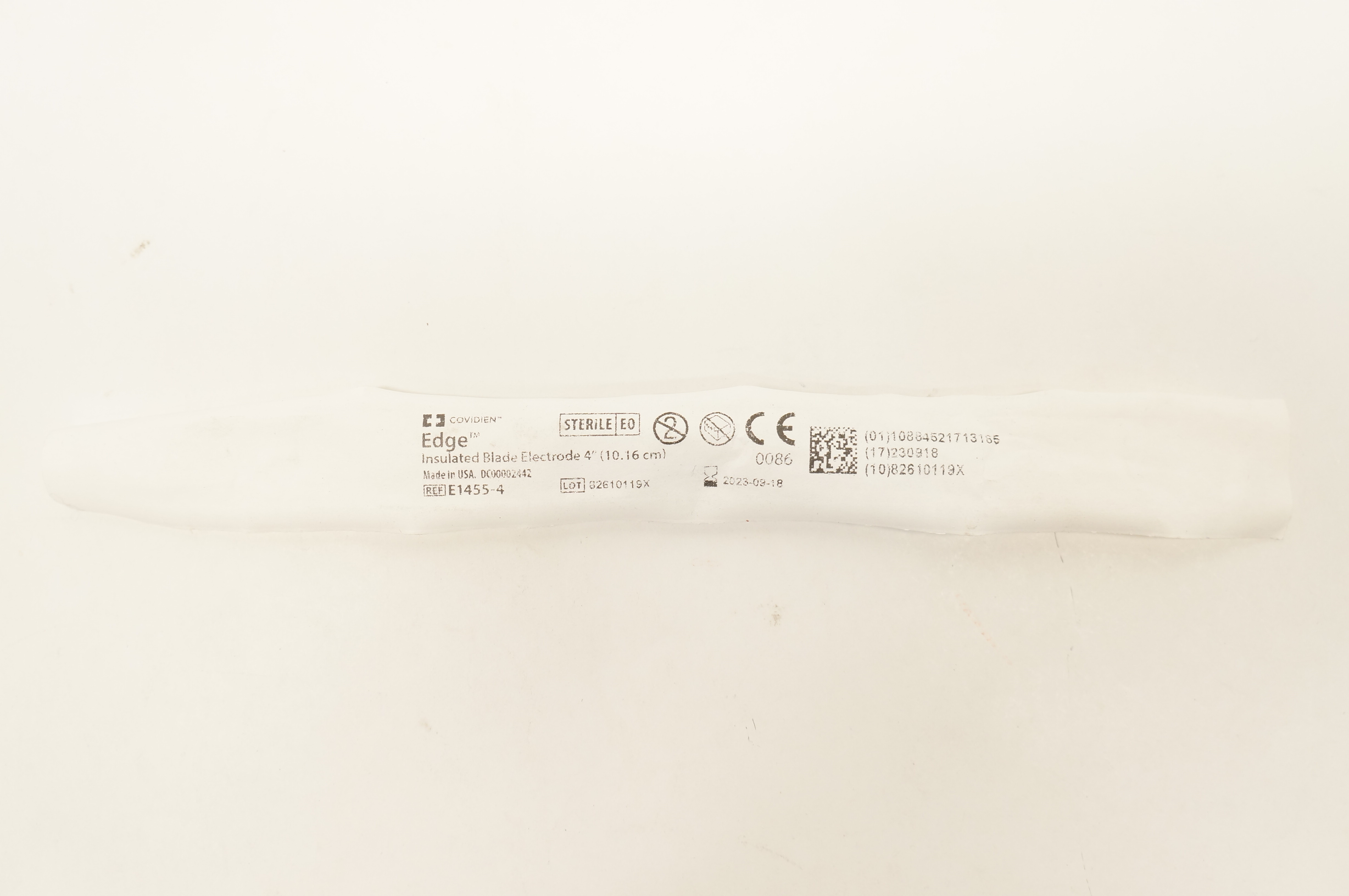 Covidien E1455-4 Edge Insulated Blade Electrode 4inch