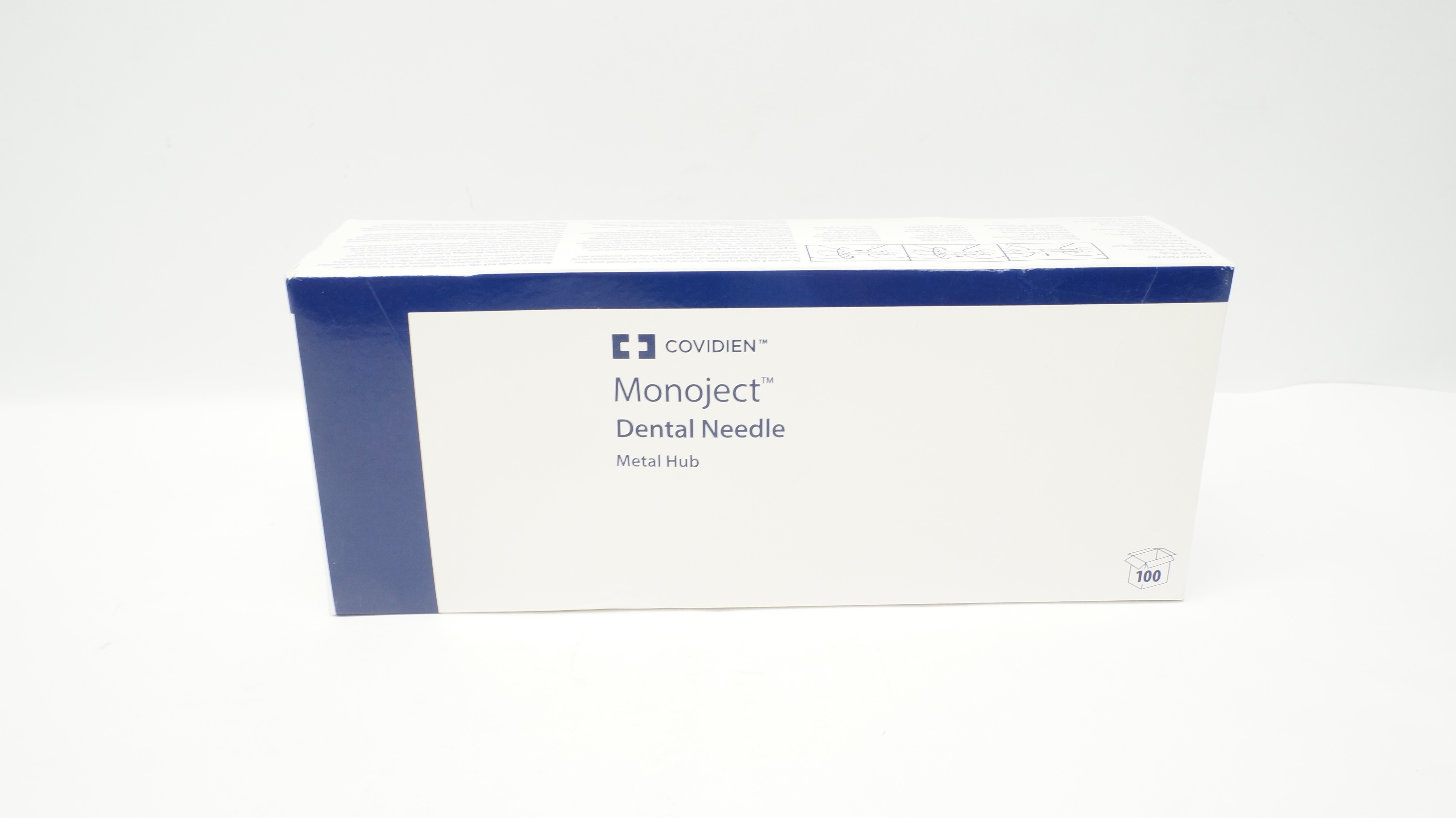 Covidien 8881401056 Monoject Dental Ndle Metal Hub 27G x 1-3/8inch - Box of 100