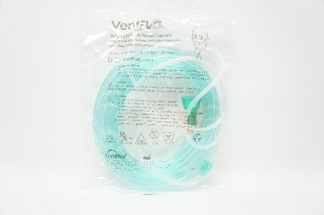 SunMed 5107F-SE VentFlo Adult ETCO2/O2 Nasal Cannula
