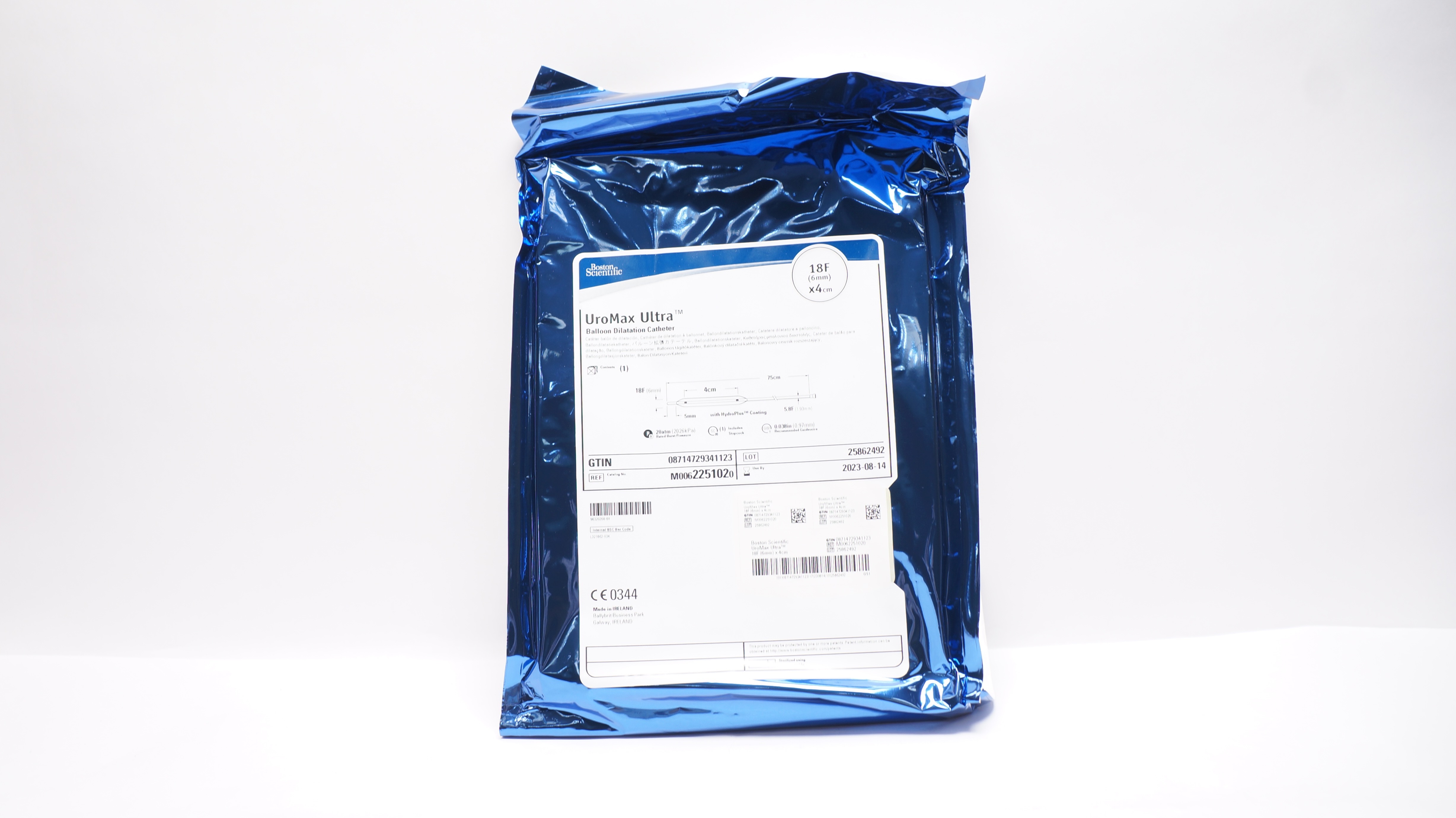 Boston Scientific 225102 UroMax Ultra Balloon Dilatation Cath.18F x 4cm (x)