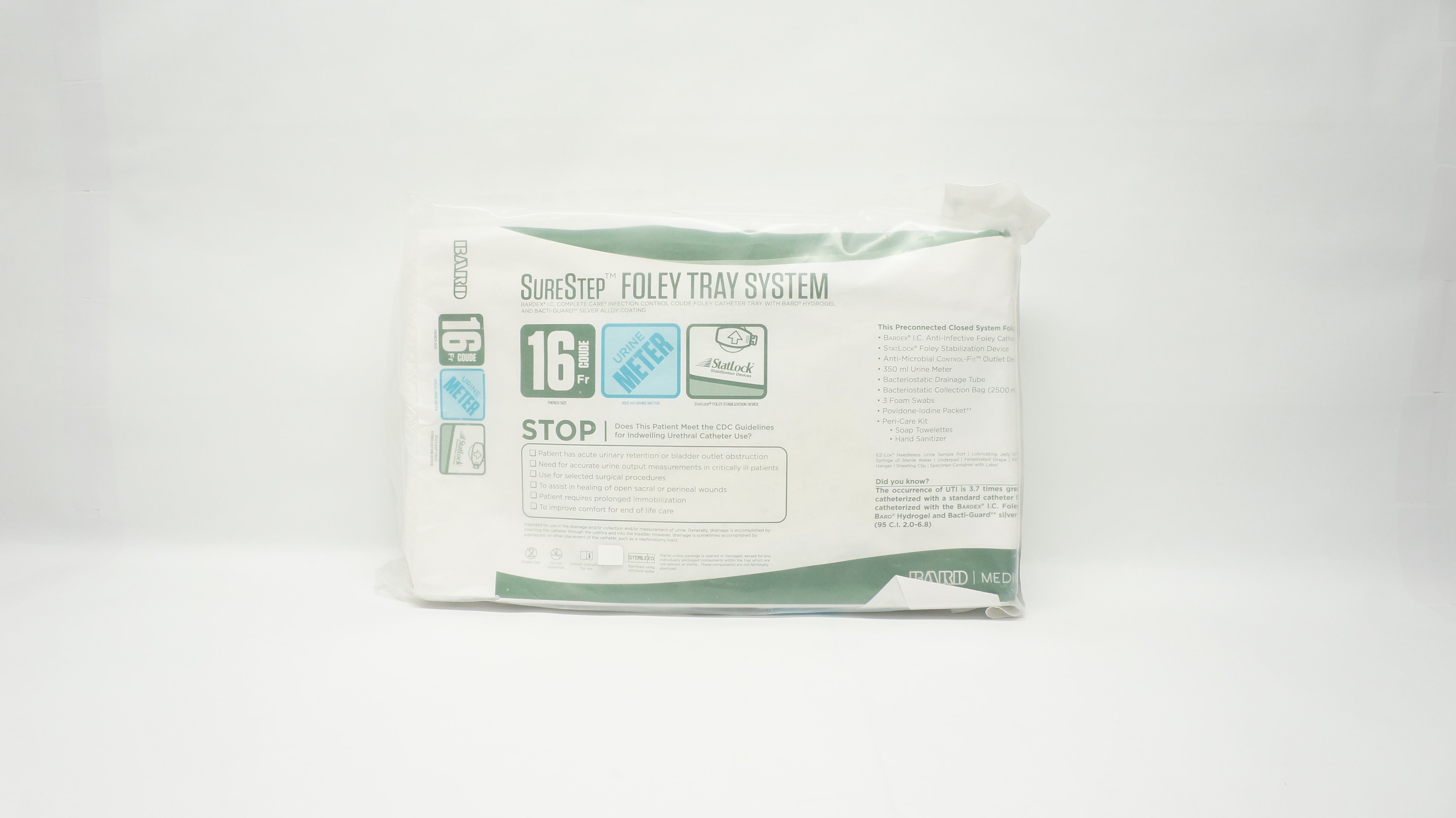 Bard A304716A SureStep Foley Tray System 16 Fr.