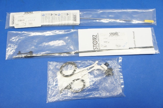 Karl Storz 33361MG Click Line MANHES Grasping Forceps, Size 5 mm, Length 36 cm