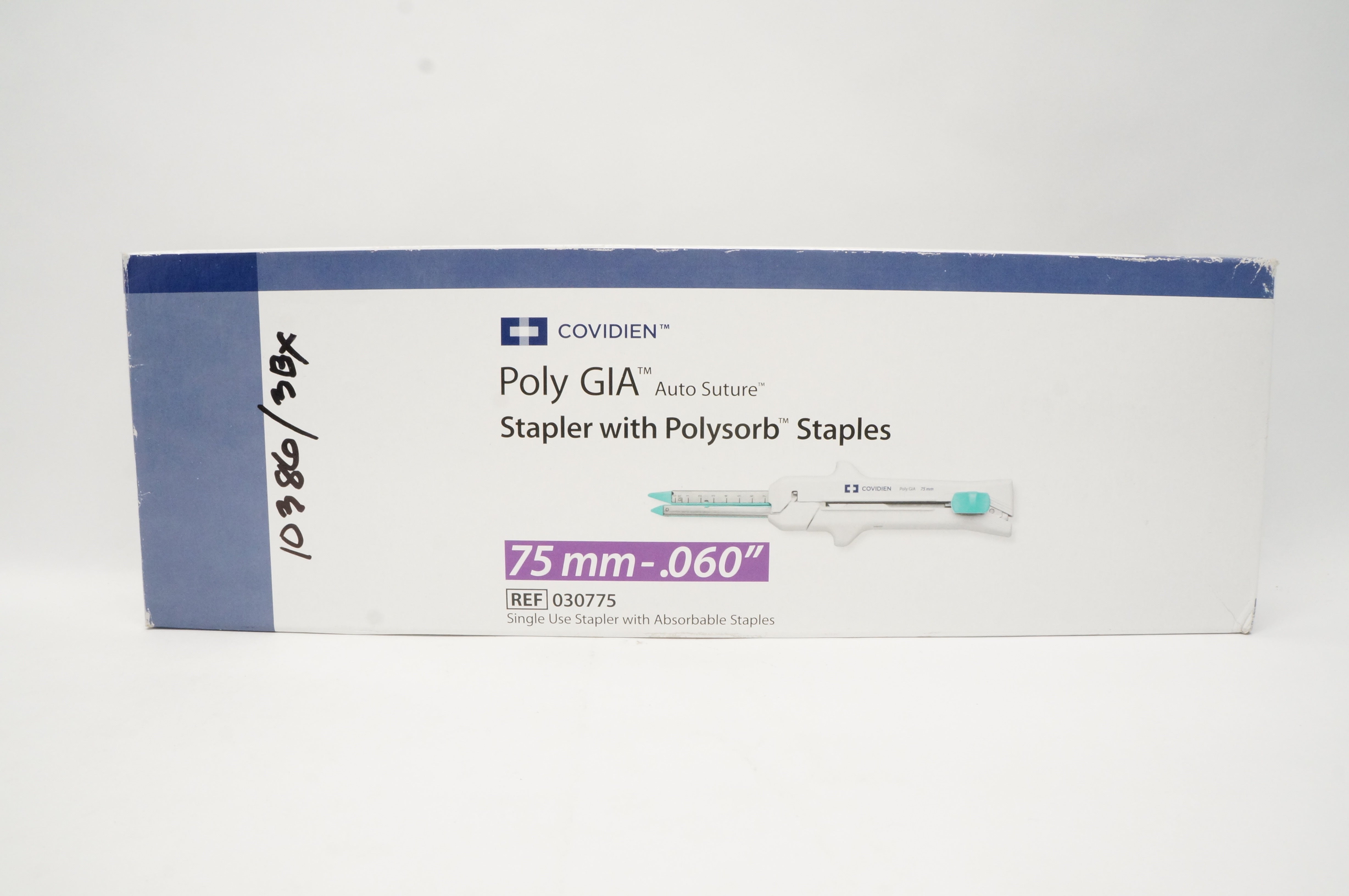Covidien 030775 Poly GIA Auto Suture Stapler with Polysorb Staples .060 inch (x)