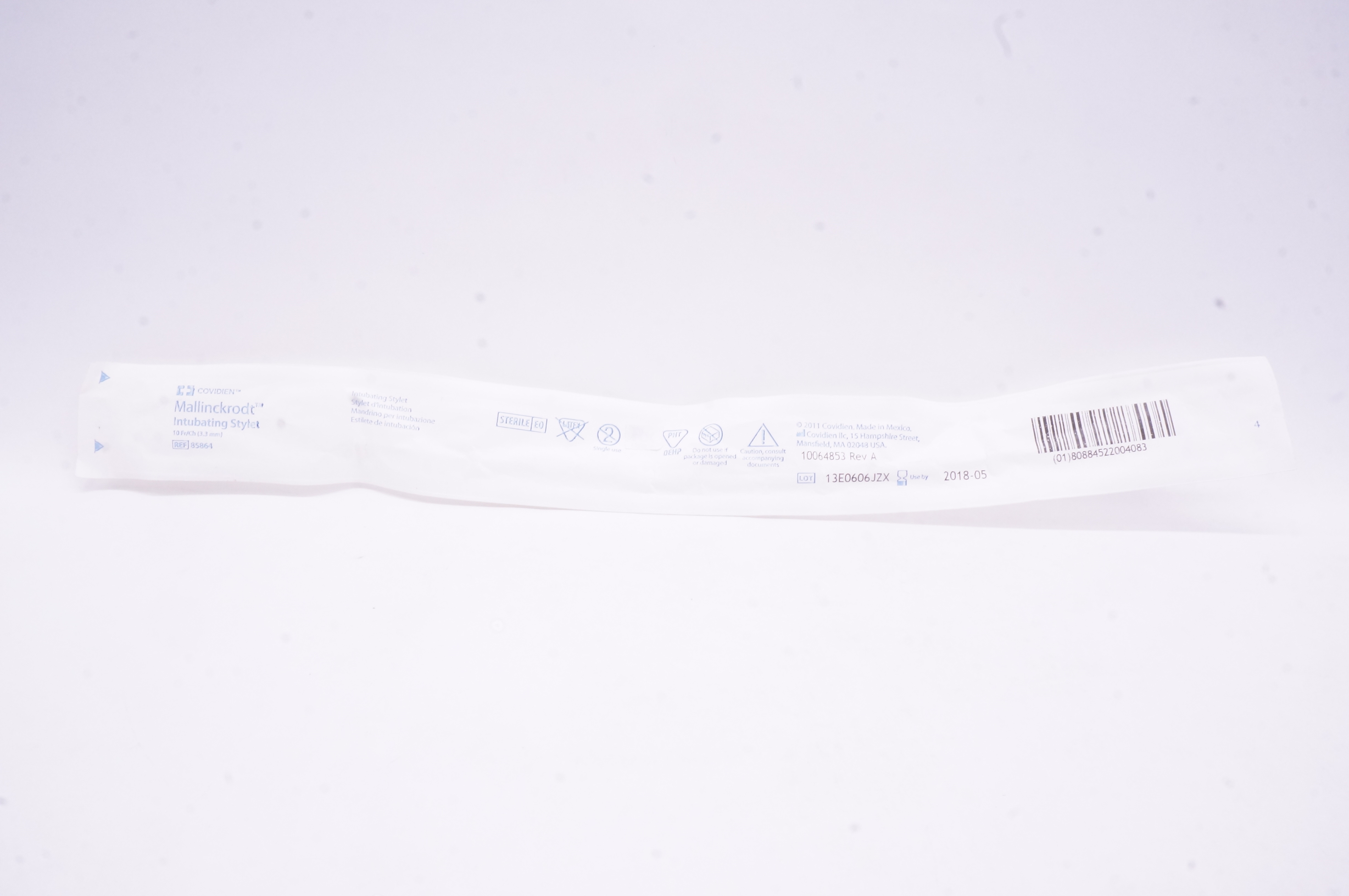 Covidien 85864 Mallinckrodt Intubation Stylet 10Fr (x)