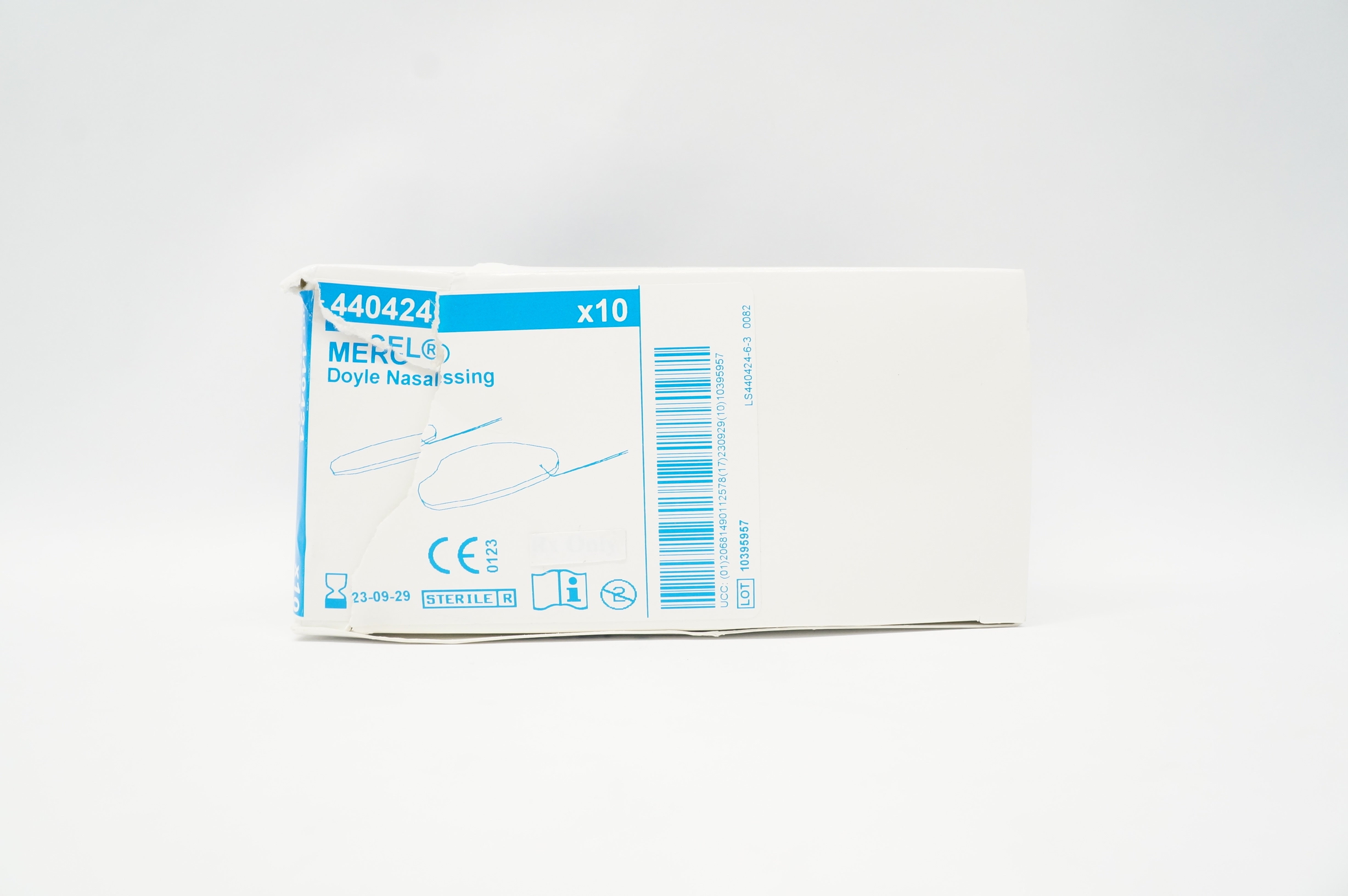 Medtronic Xomed 440424 Merocel Doyle Nasal Dressing - Box of 8
