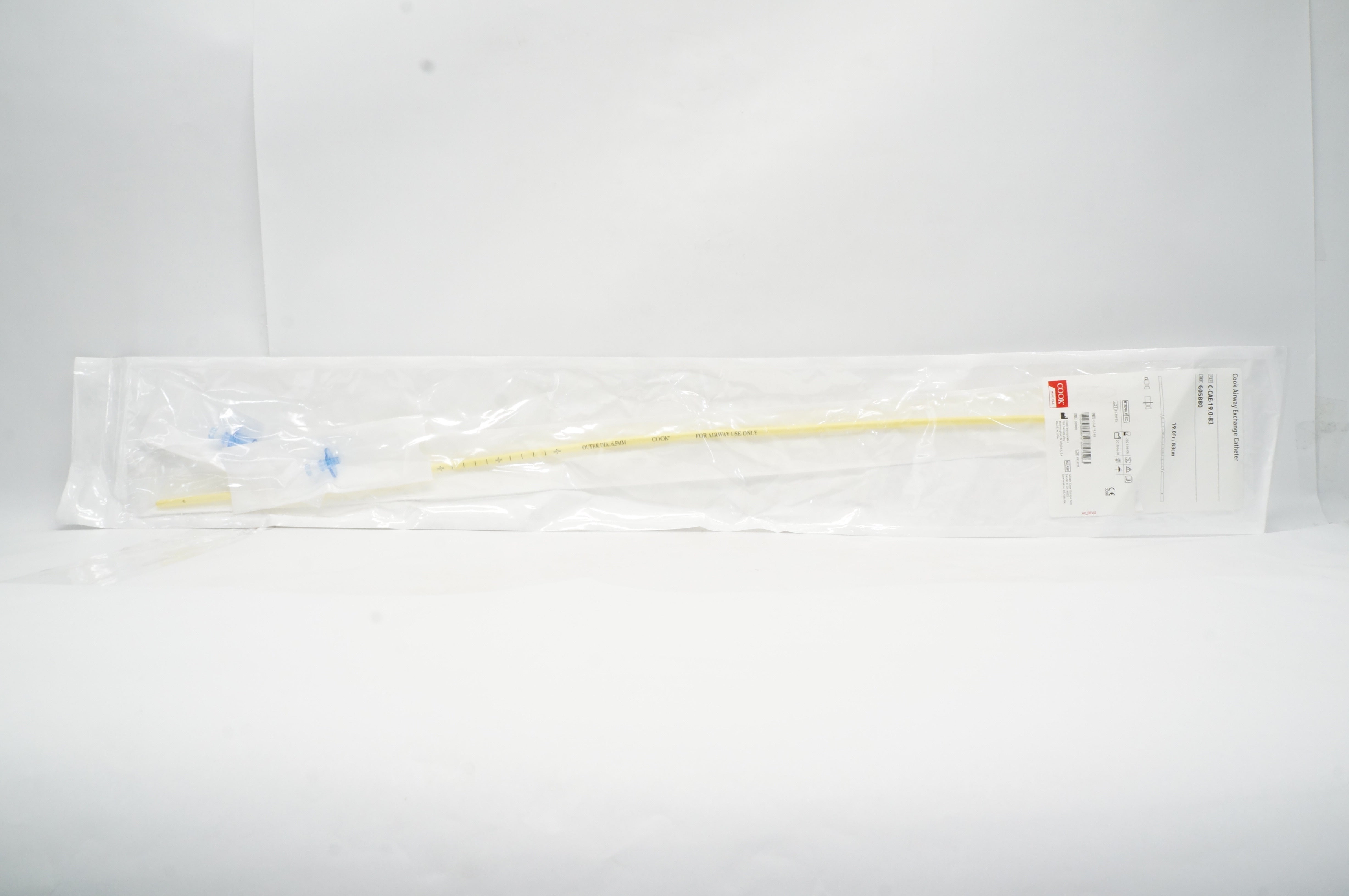 Cook Medical G05880 Cook Airway Exchange Cath. 19.0Fr. x 83cm