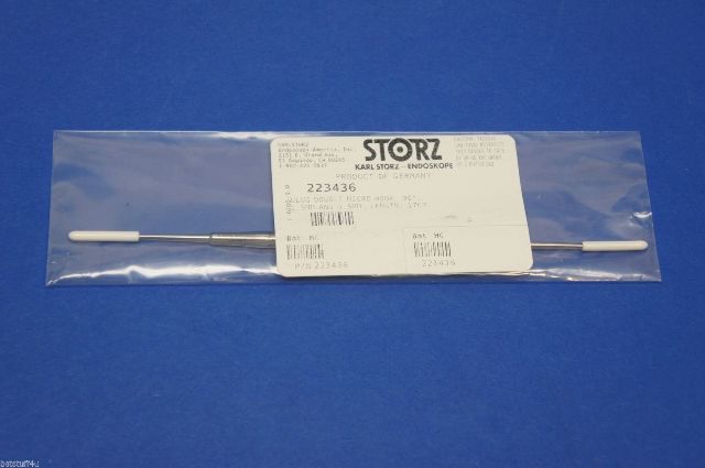 Karl Storz 223436 Ulug Double Micro Hook, 90deg, 1.5mm and 0.5mm, Length 17cm