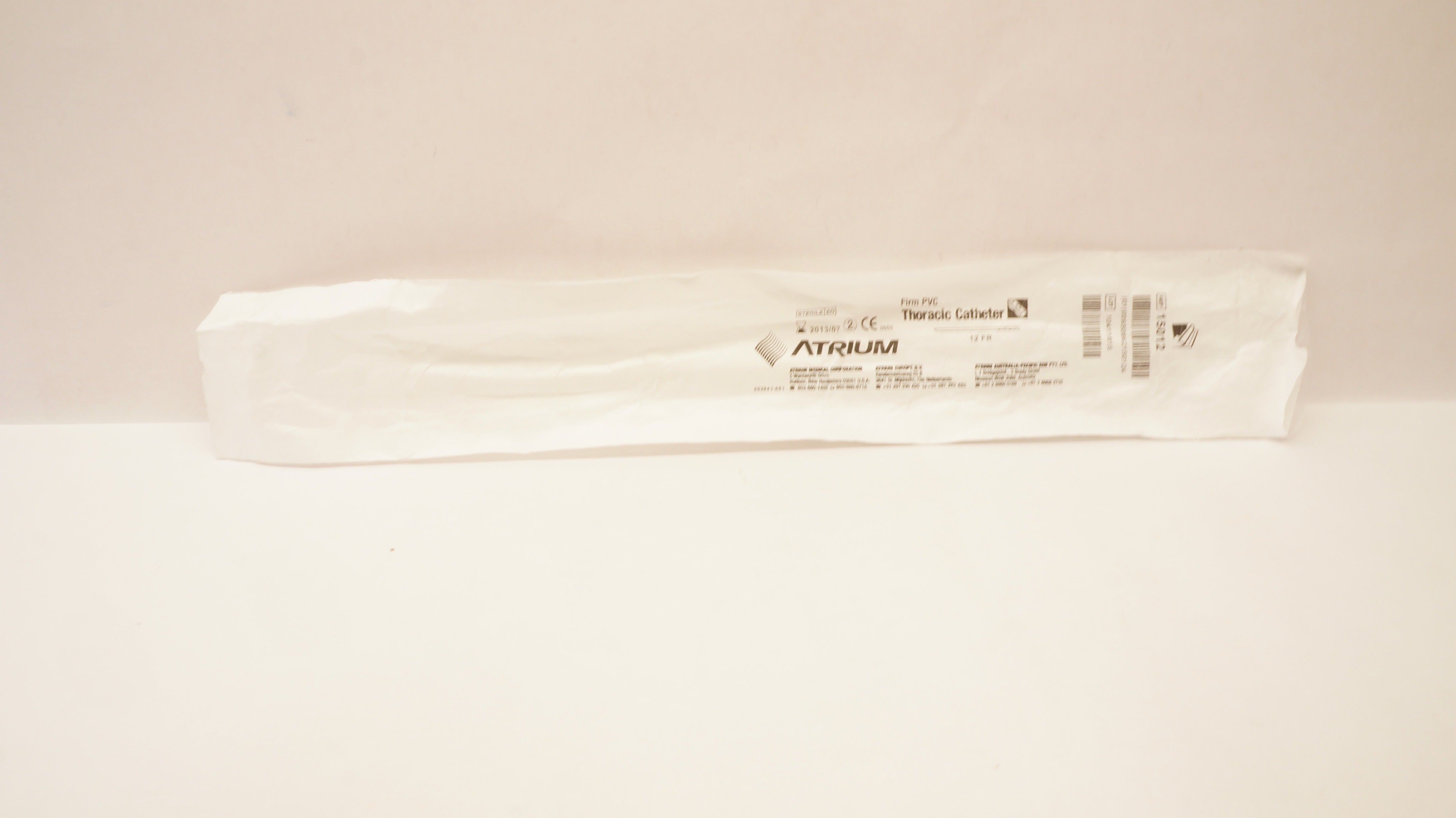 Atrium 15012 Firm PVC Thoracic Cath. 12Fr. (x)