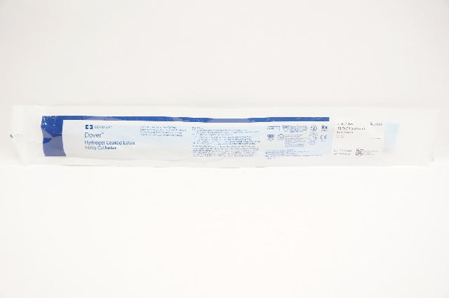 Covidien 1619 Dover Hydrogel Coated Latex Foley Cath.5mL,2-Way 18Fr/Ch