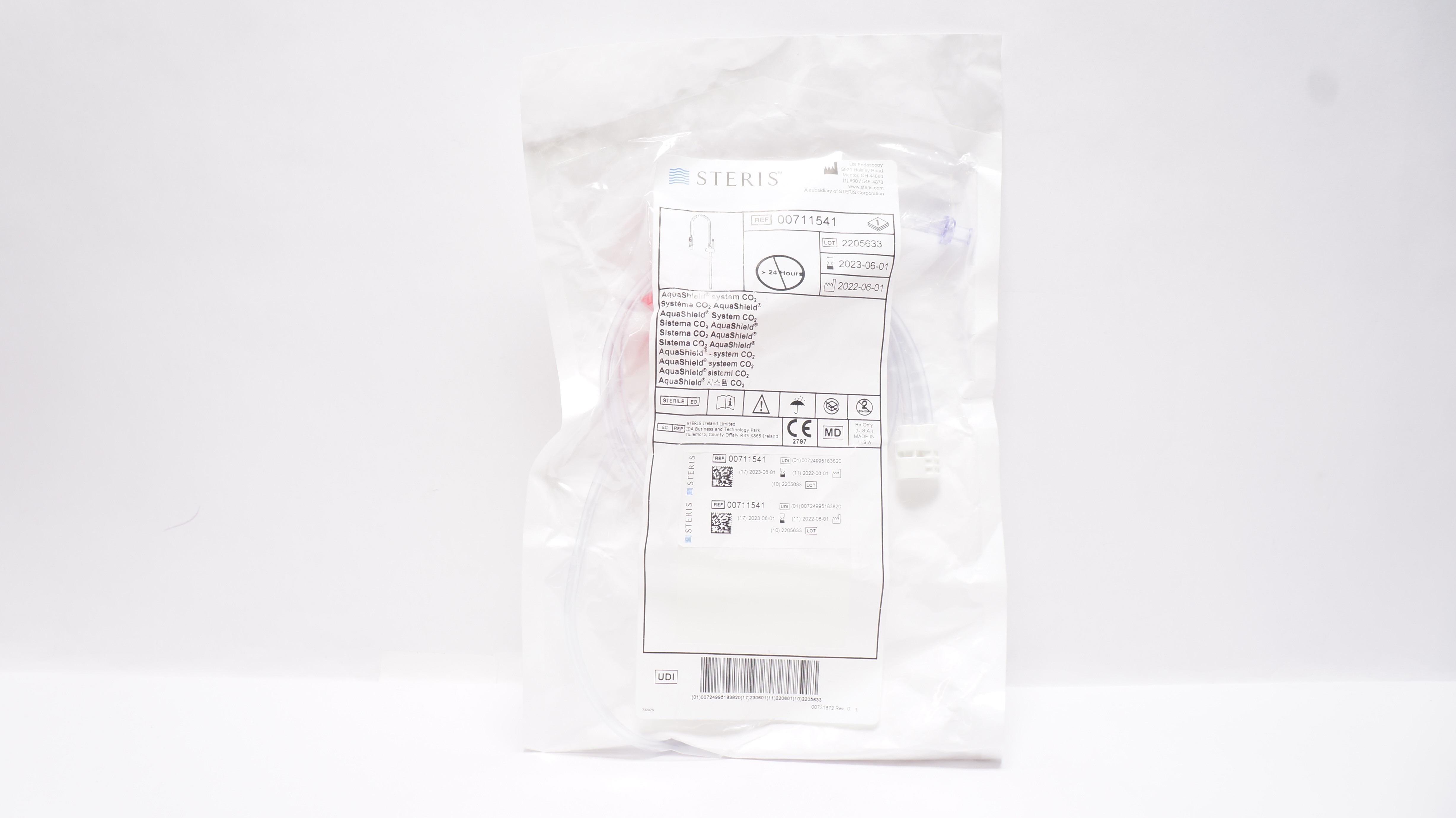 US Endoscopy 00711541 Steris AquaShield System CO2 Disposables (x)
