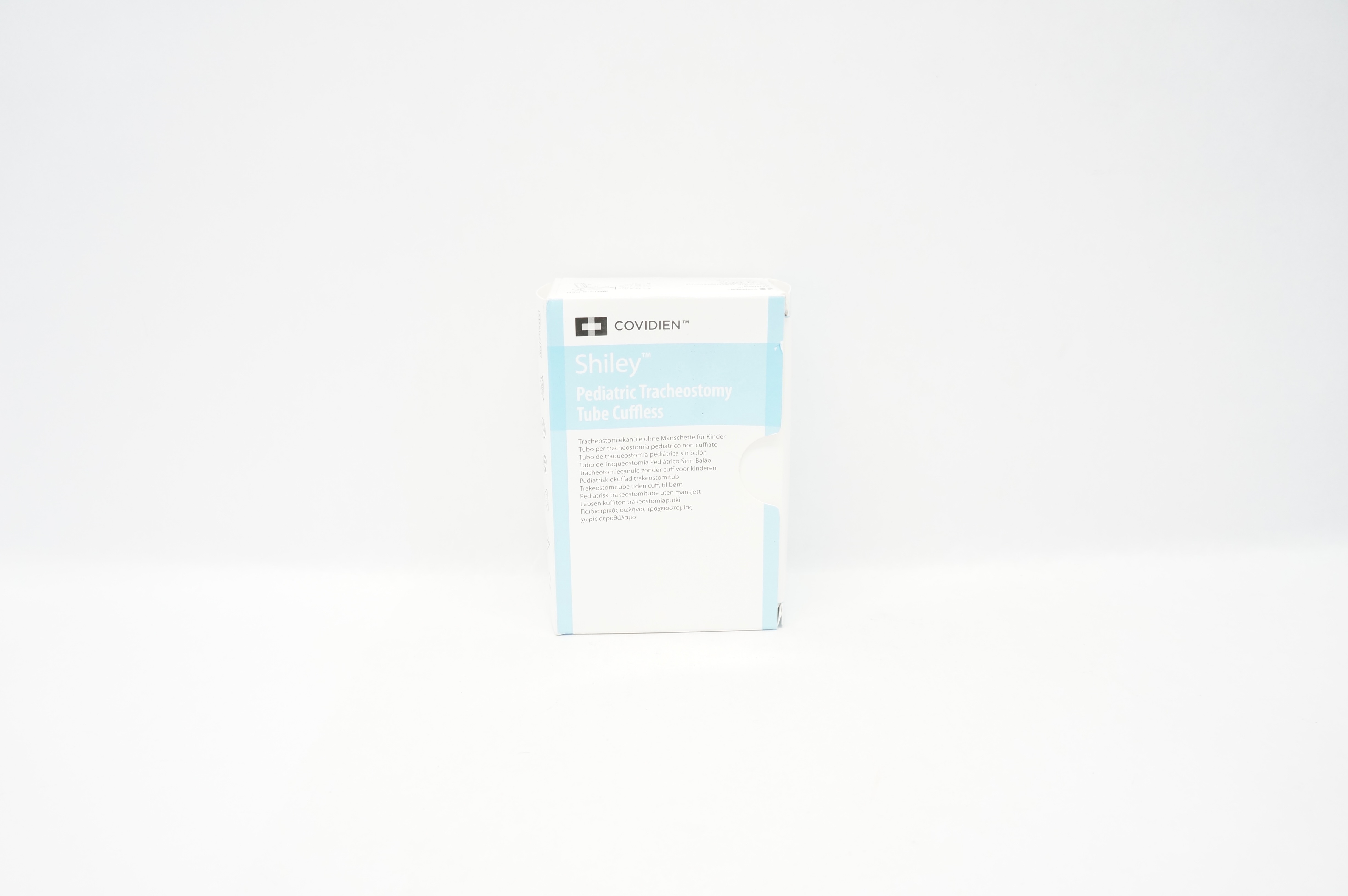 Covidien 5.0PED Shiley Pediatric Tracheostomy Tube Cuffless 5.0 ID x 7.1mm OD