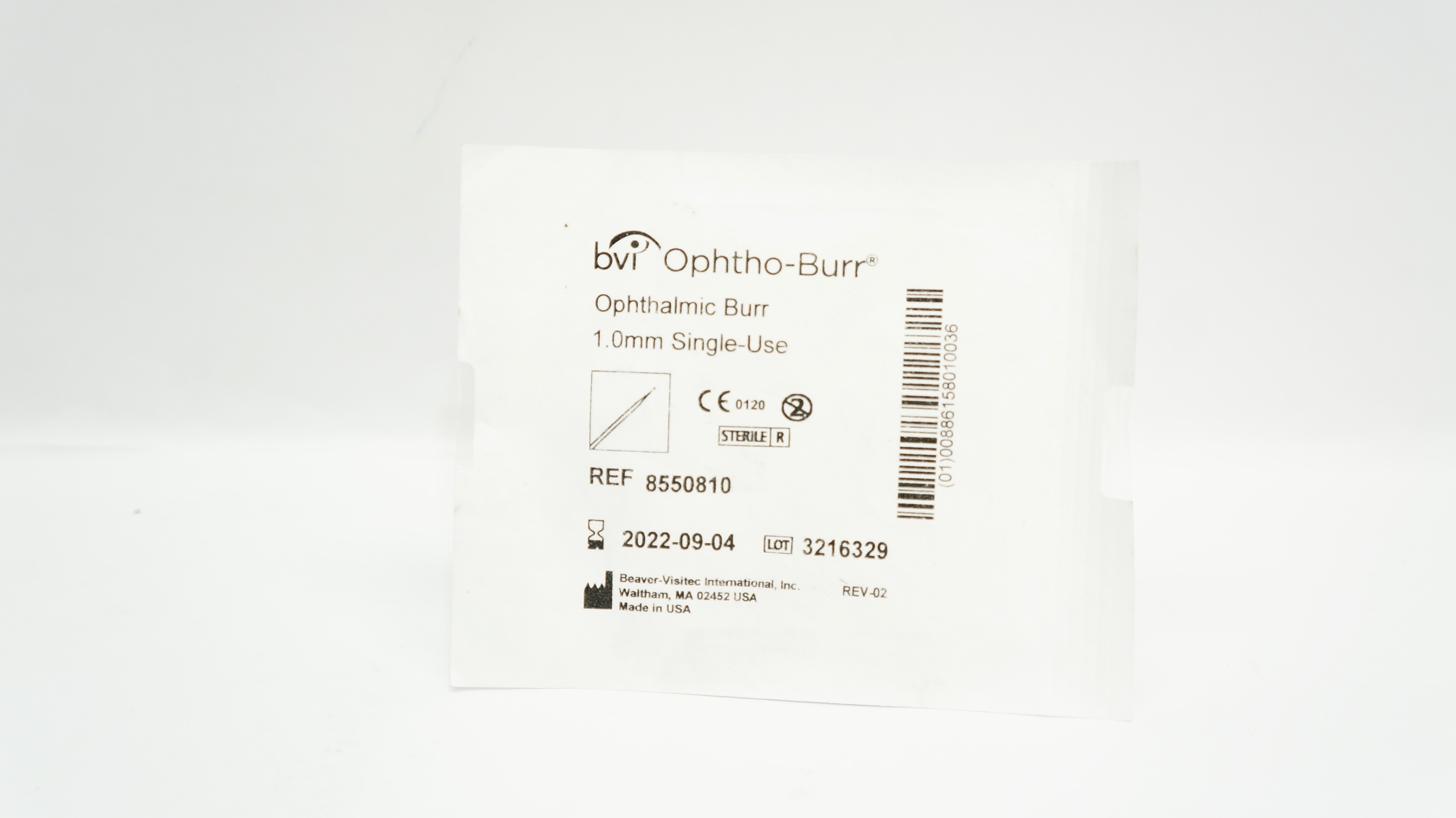 Bvi Beaver 8550810 Ophthalmic Burr 1.0mm (x)