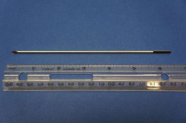 Pin Bone Steinman 6.50x.125inch, Trocar Point Straight Shank