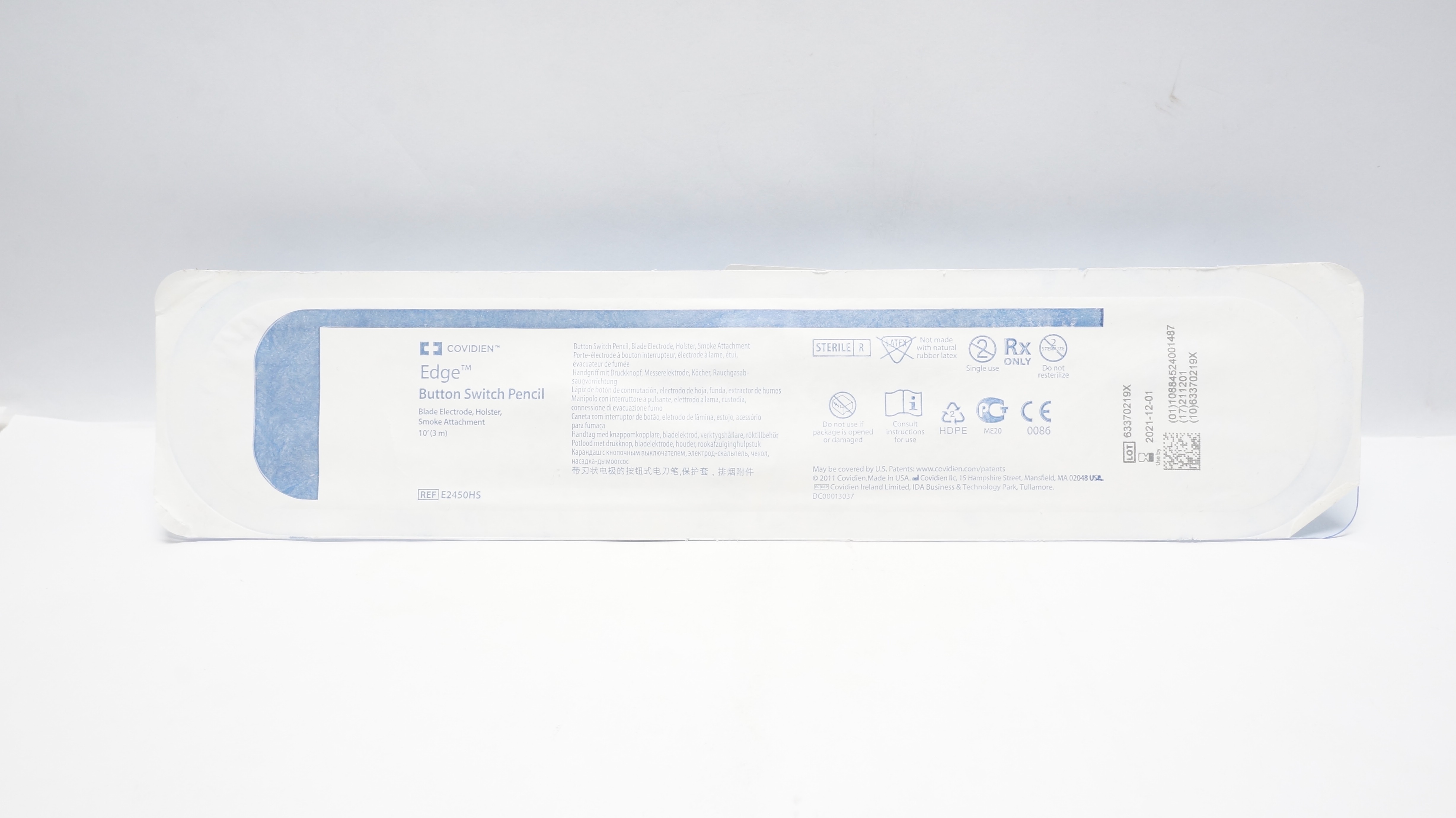 Covidien E2450HS Edge Button Switch Pencil (x)