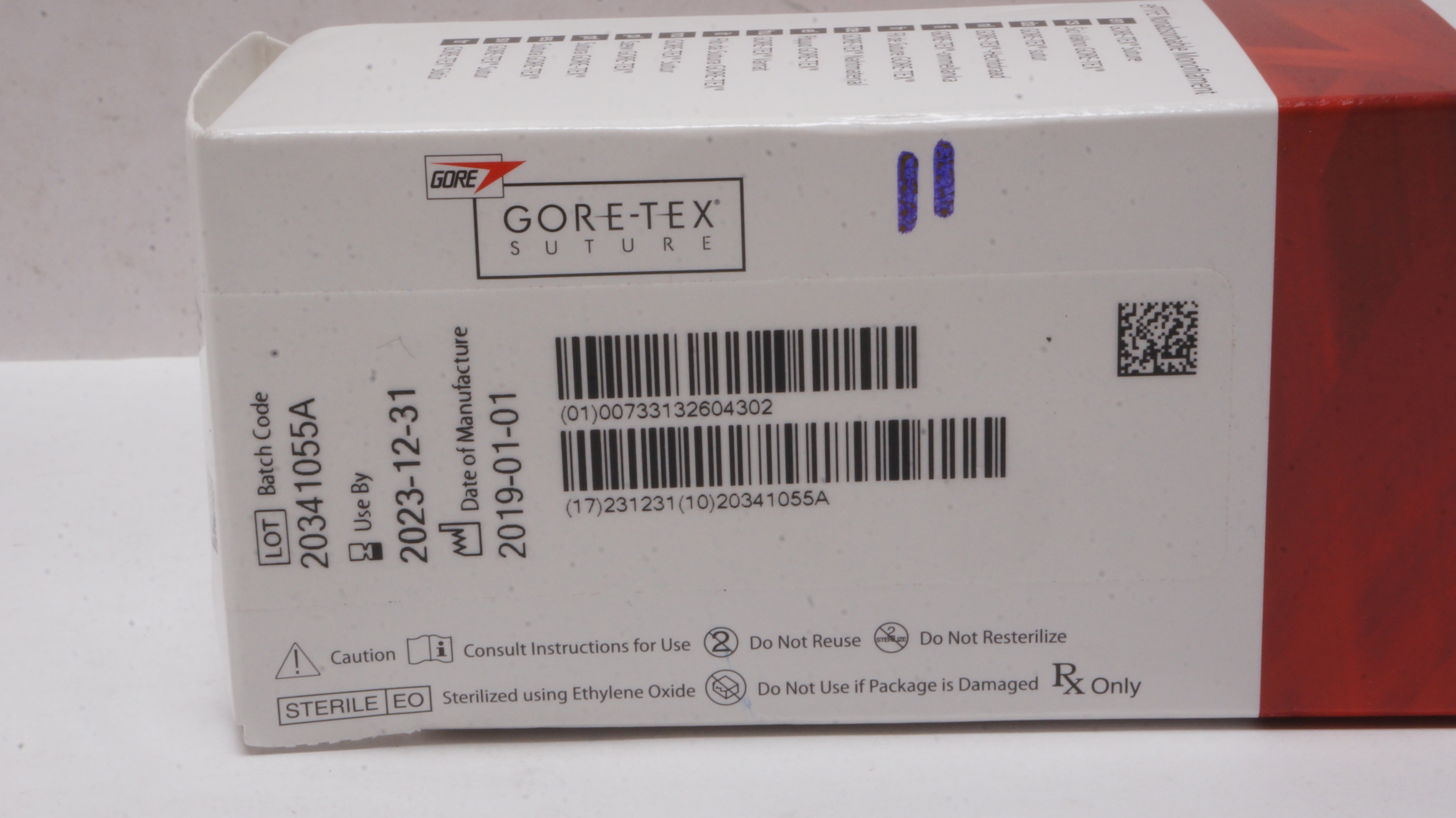 Gore 7J10A Gore-Tex Suture CV-7 18inch THc-13 1/2c 13mm - Box of 11