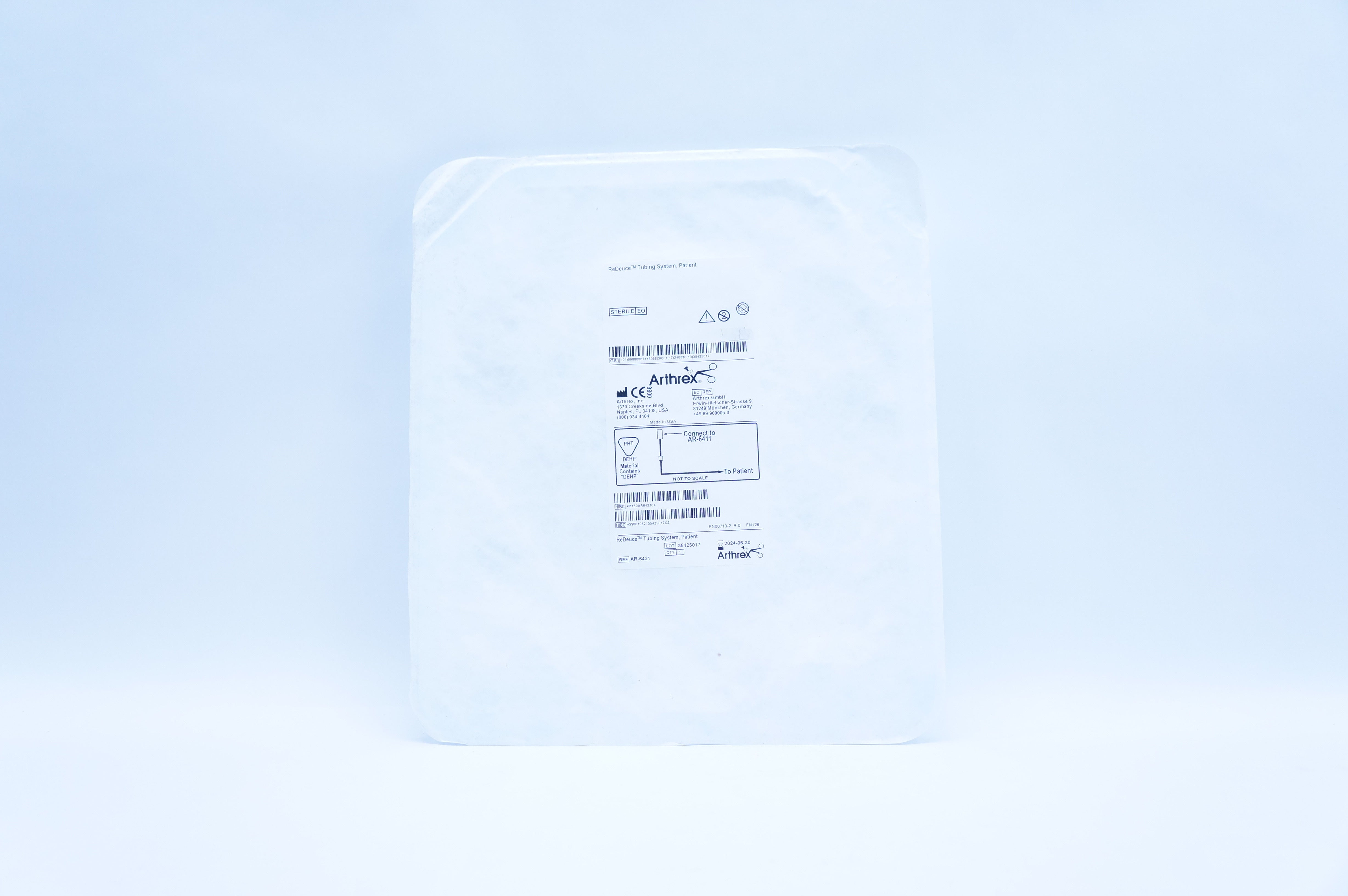 Arthrex AR-6421 ReDeuce Tubing Susyem Patient