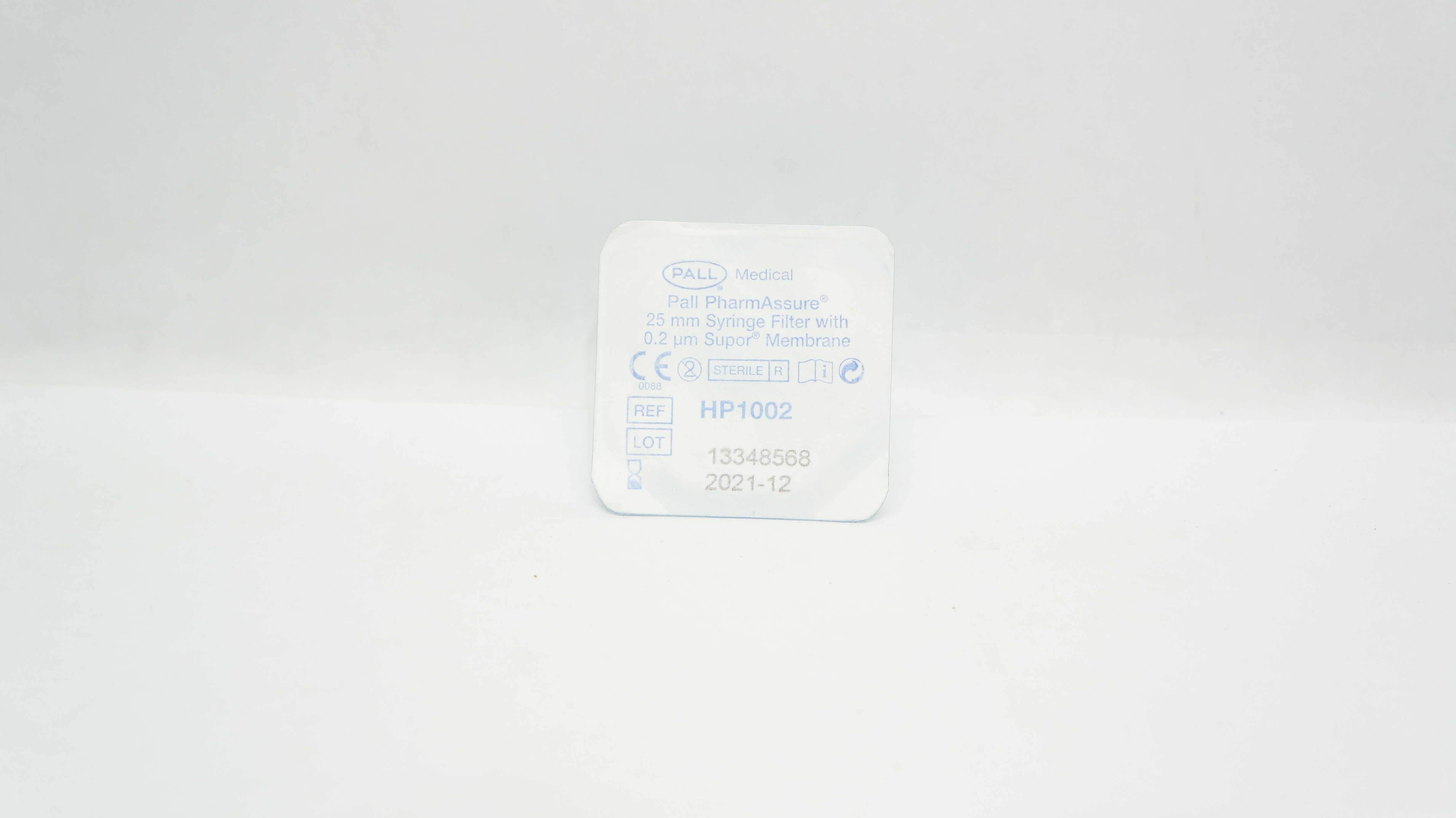 Pall Medical HP1002 PharmAssure 25mm Syringe Filter with 0.2µm Supor Membrane(x)