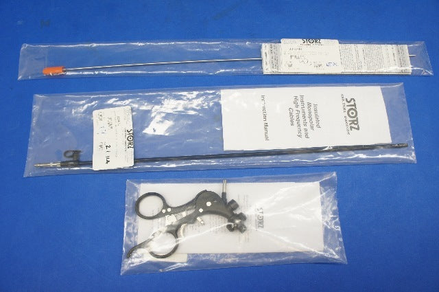 Karl Storz 33426ML Click Line KELLY Dissecting and Grasping Forceps, Size 5 mm