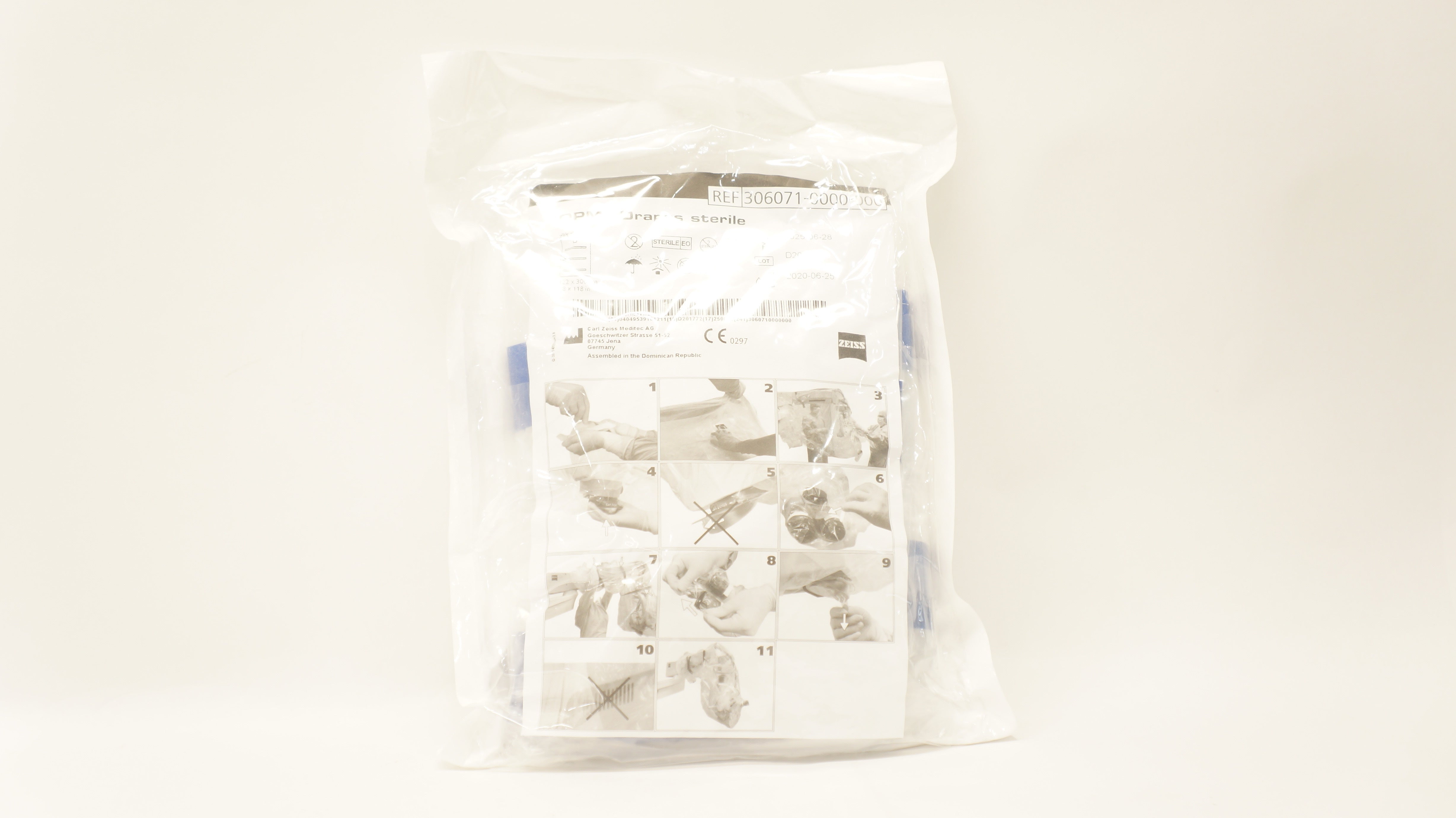 Carl Zeiss 306071-0000-000 OPMI Drapes Sterile 48 inch x 118 inch (x)