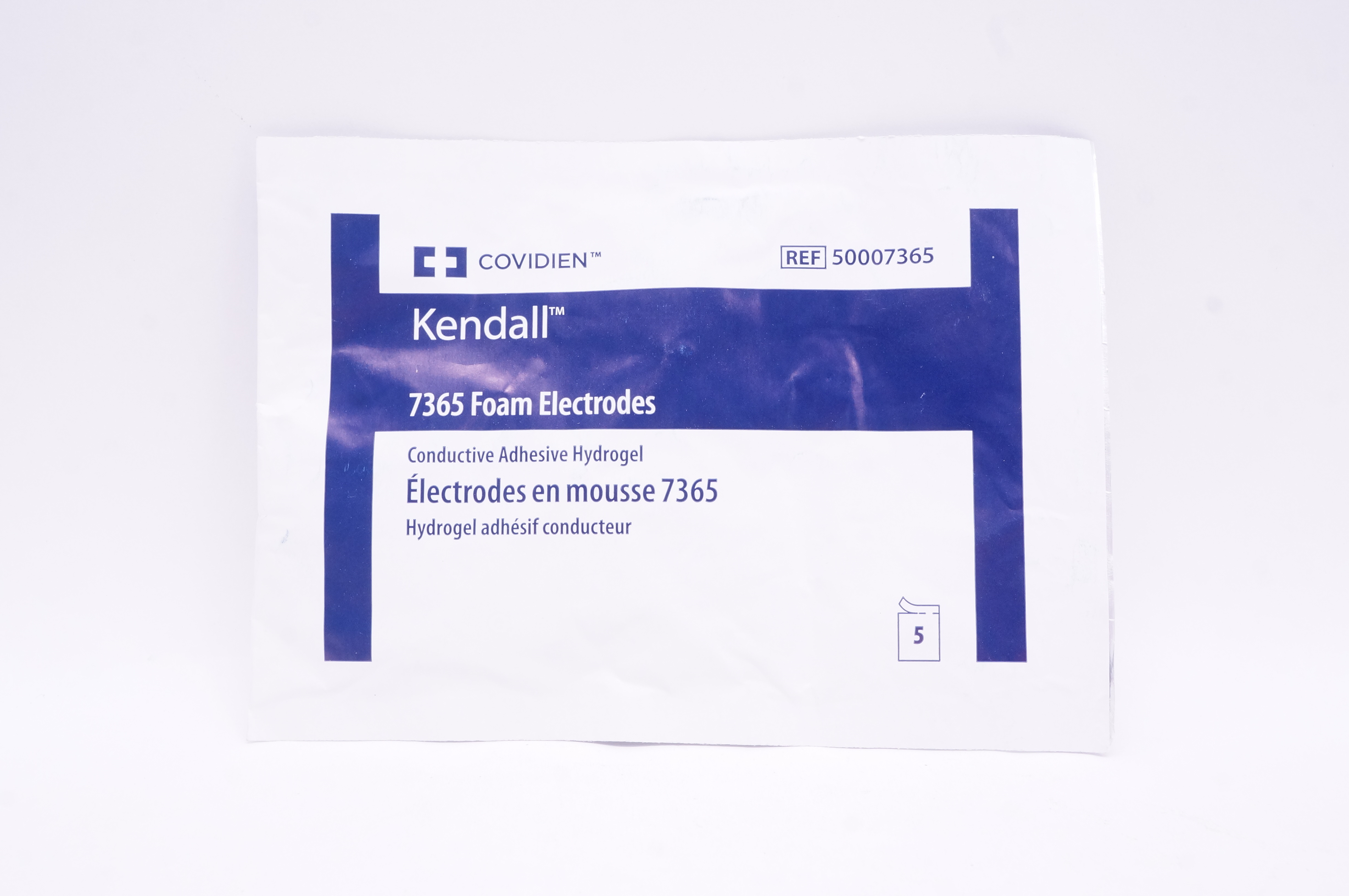Covidien 50007365 Kendall 7365 Foam Electrodes - Pack of 5