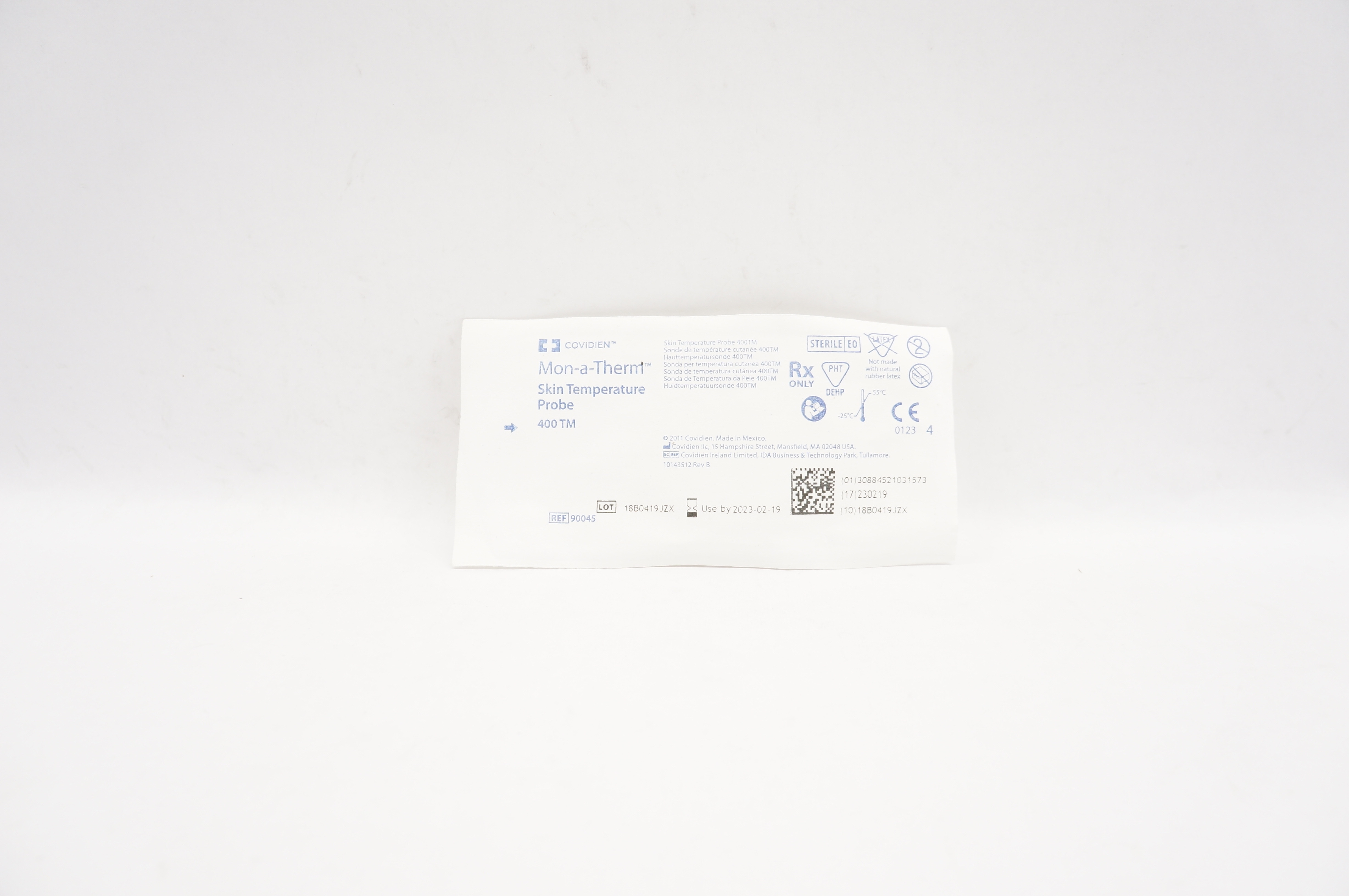 Covidien 90045 Mon-a-Therm Skin Temperature Probe 400TM