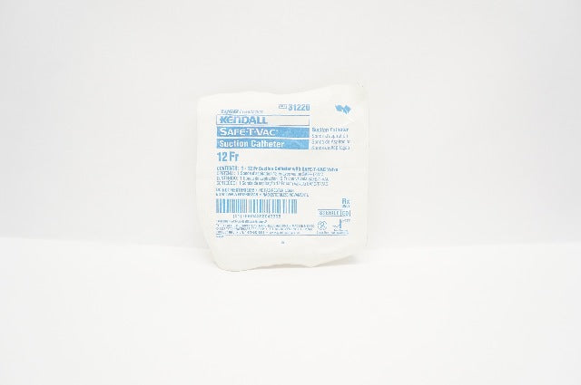 Tyco 31220 Kendall Safe-T-Vac Suction Cath. 12Fr