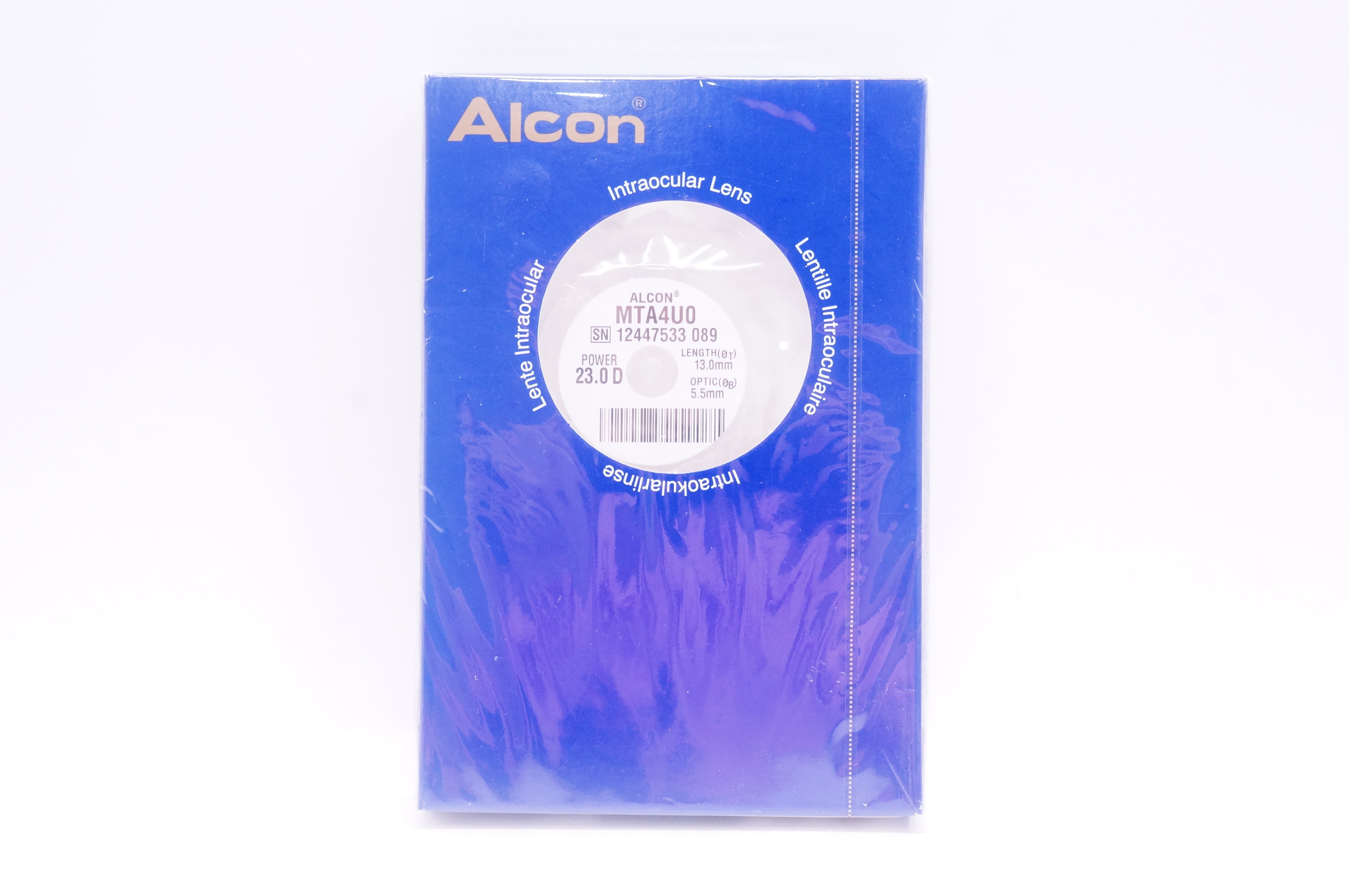 Alcon MTA4UO Intraocular Lens 23.0D 13.0 x 5.5mm (x)