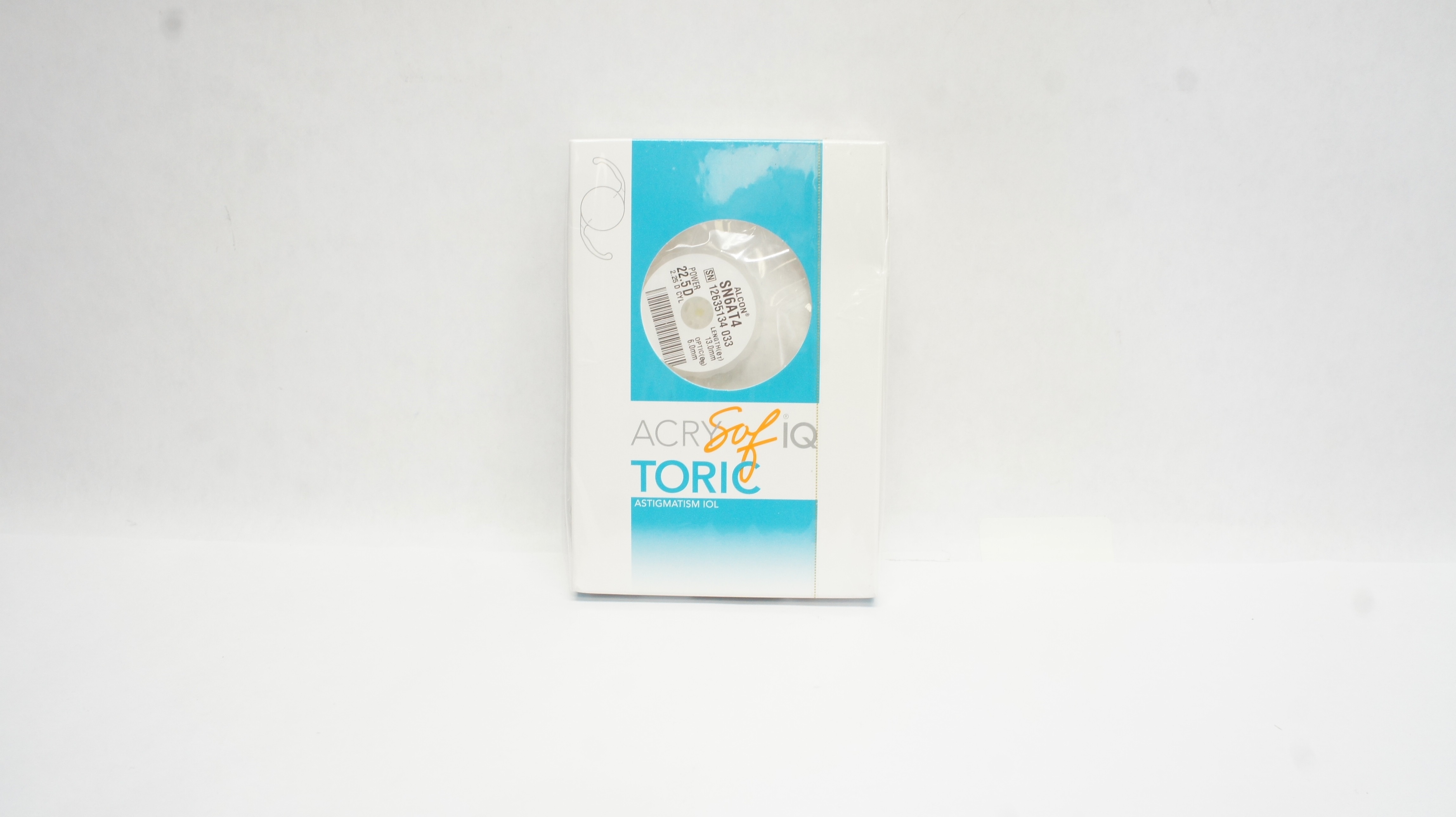 Alcon SN6AT4 AcrySof IQ Toric Astigmatism IOL 25.0D CYL 13.0mm x 6.0mm (x)