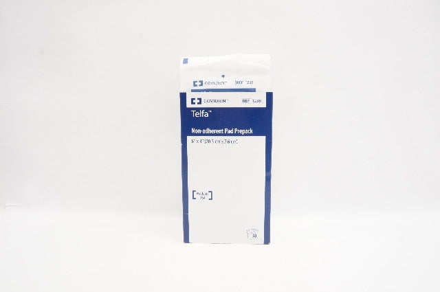 Covidien 1238 Telfa Non-Adherent Pad Prepack 8inch x 3inch - Box of 50