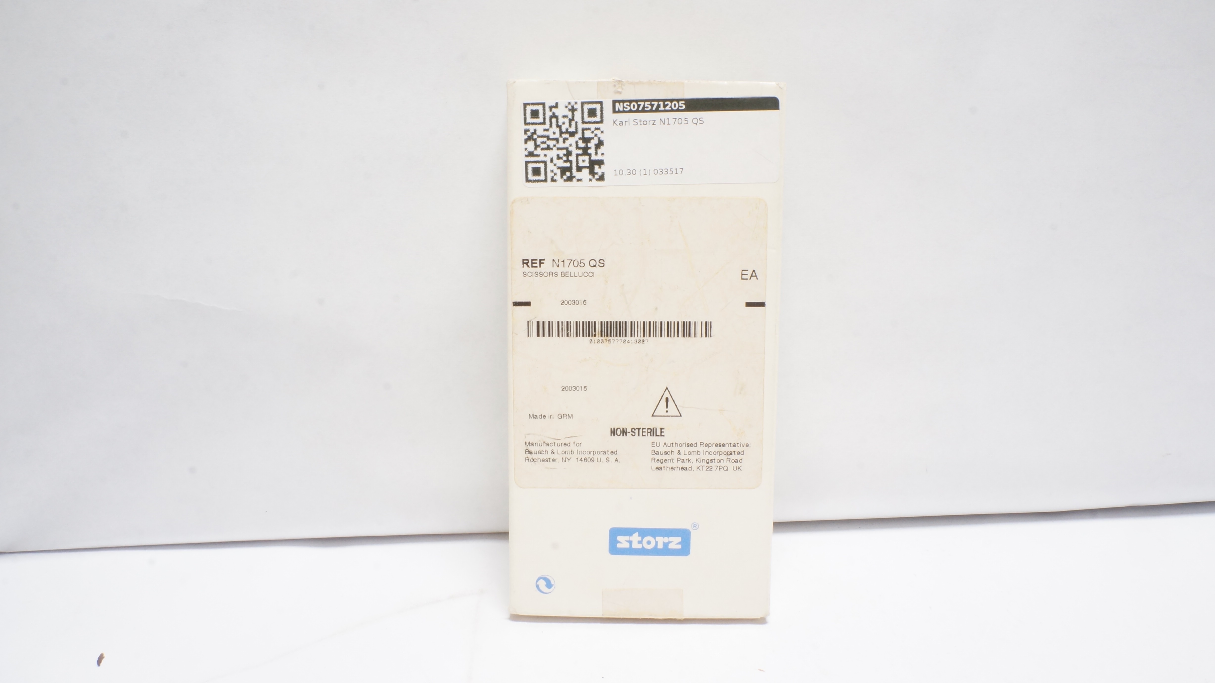 Karl Storz N1705 QS Bellucci Scissors
