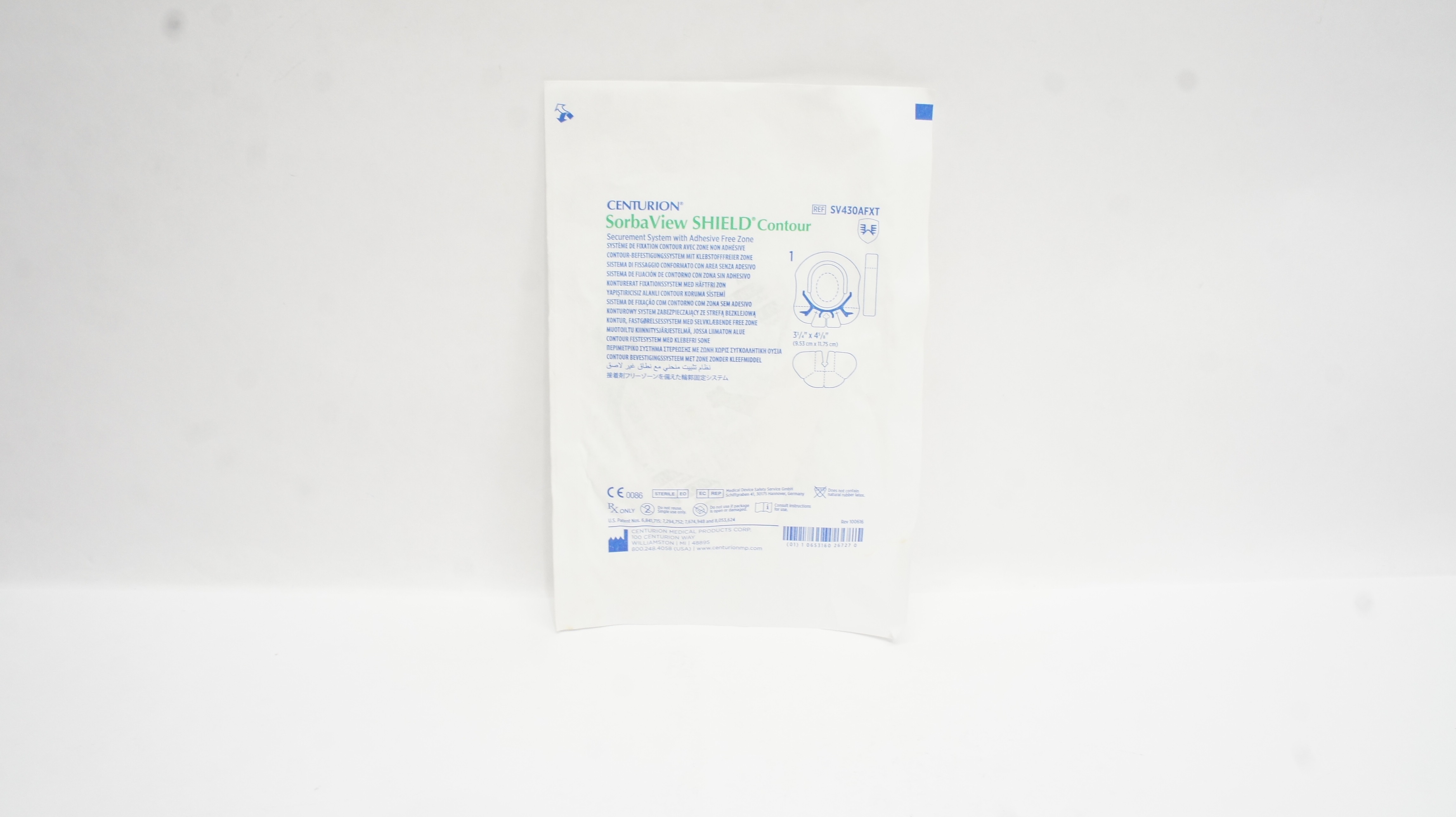 Centurion SV430AFXT SorbaView SHIELD Contour 3 3/4In x 4 5/8In (x)