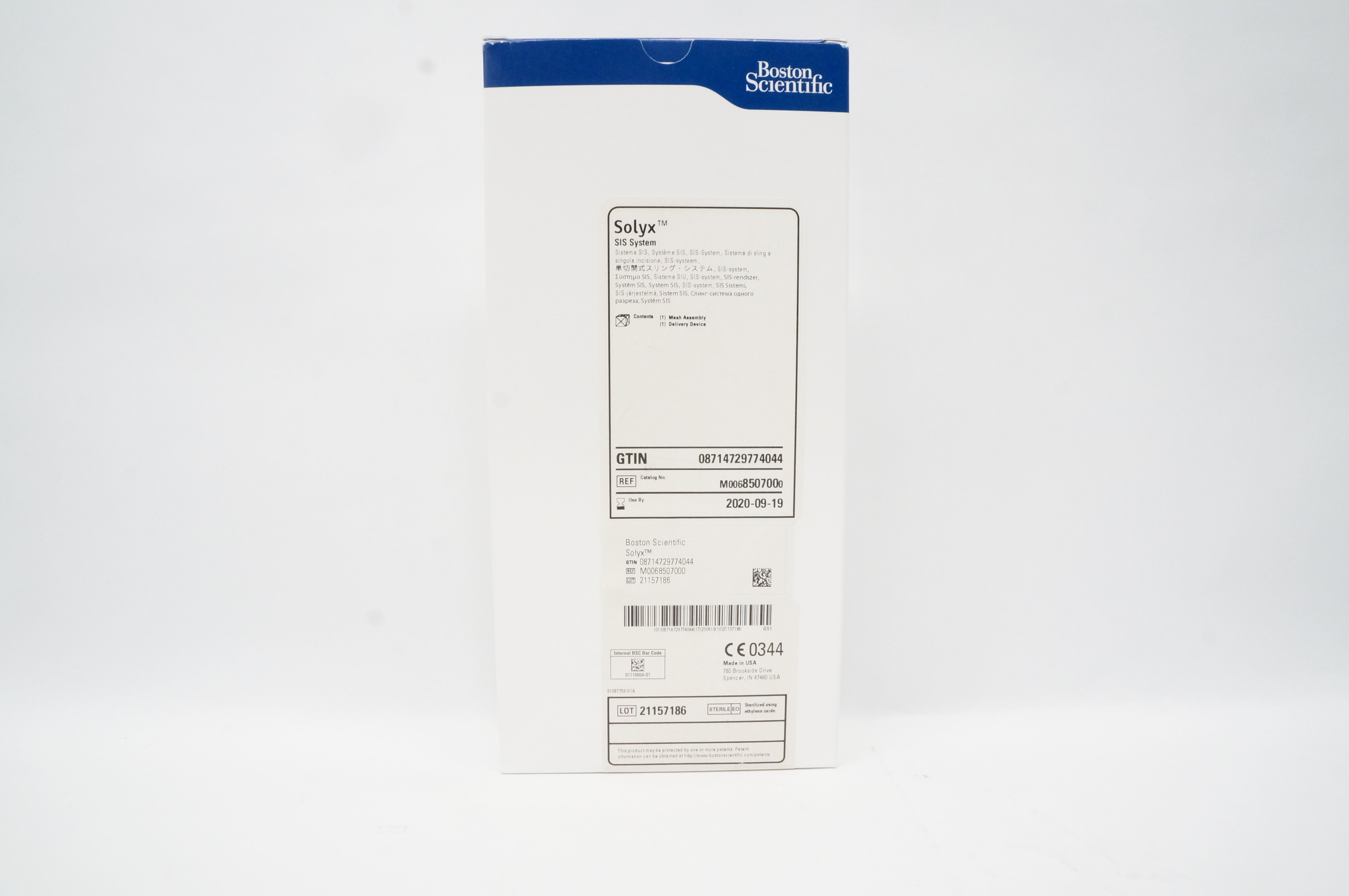 Boston Scientific 850700 Solyx Sis System (x)