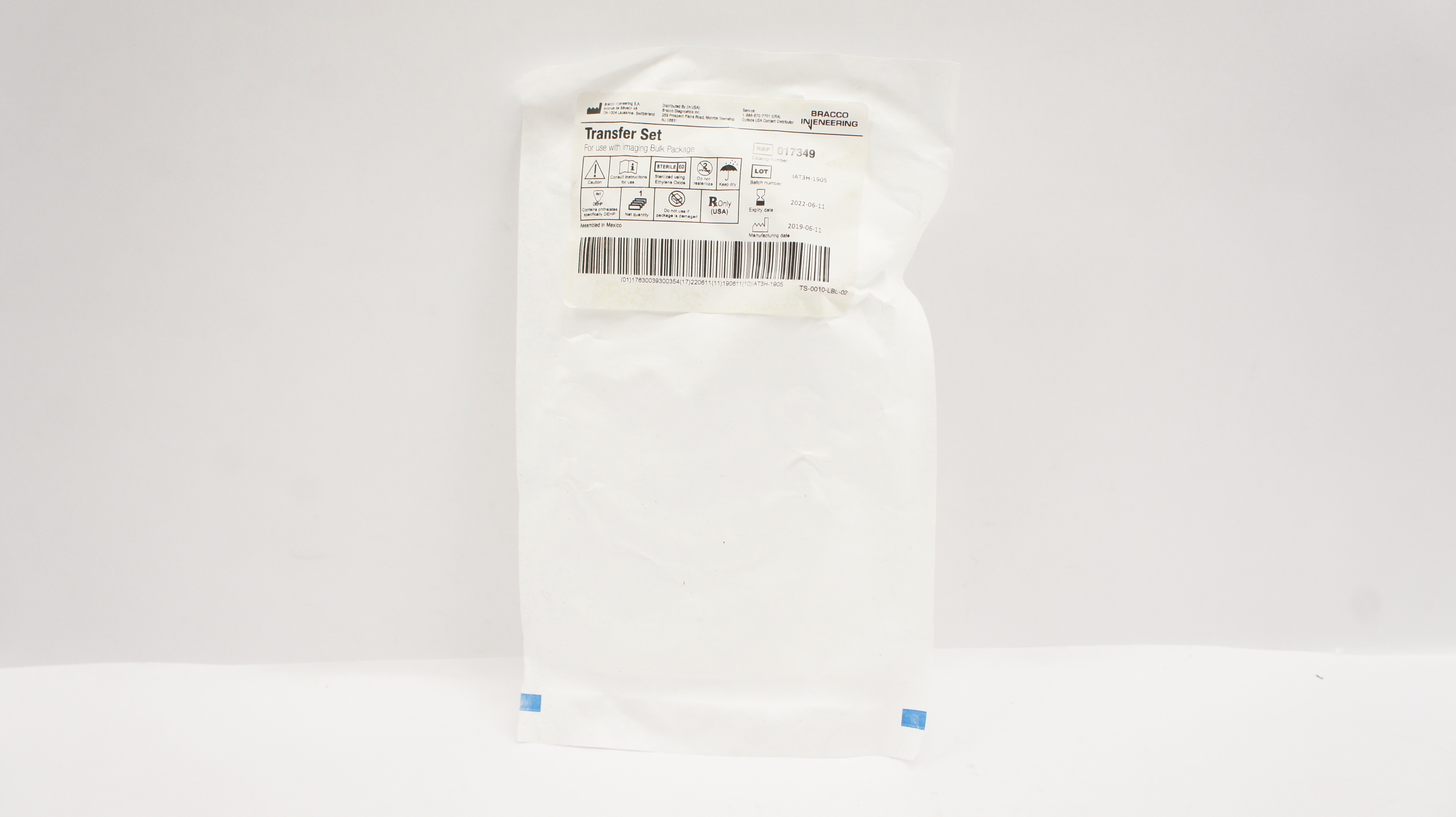 Bracco Injeneering 017349 Transfer Set (x)