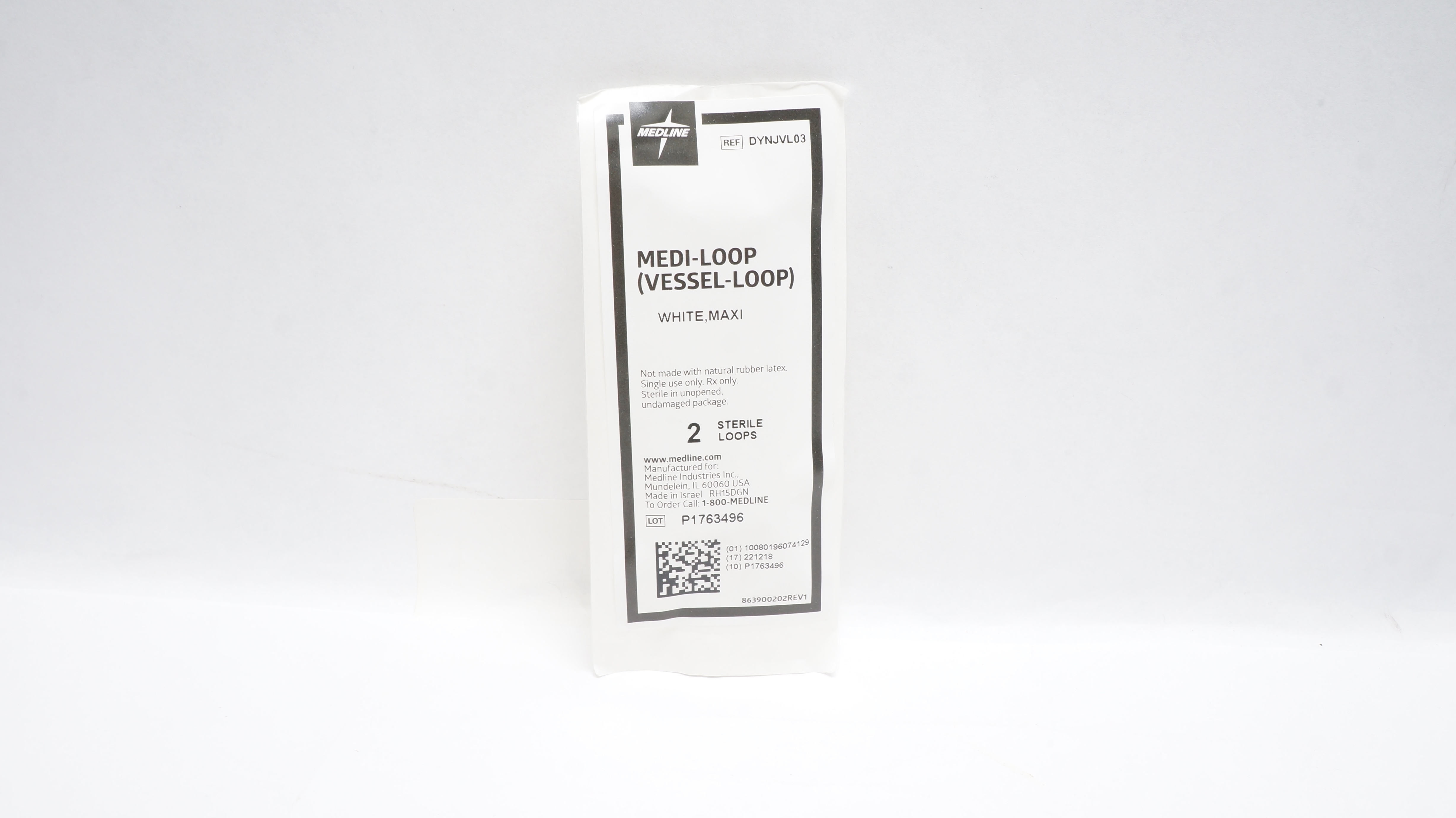 Medline DYNJVL03 MEDI-LOOP Vessel-Loop White, Maxi (x) - Pack of 2
