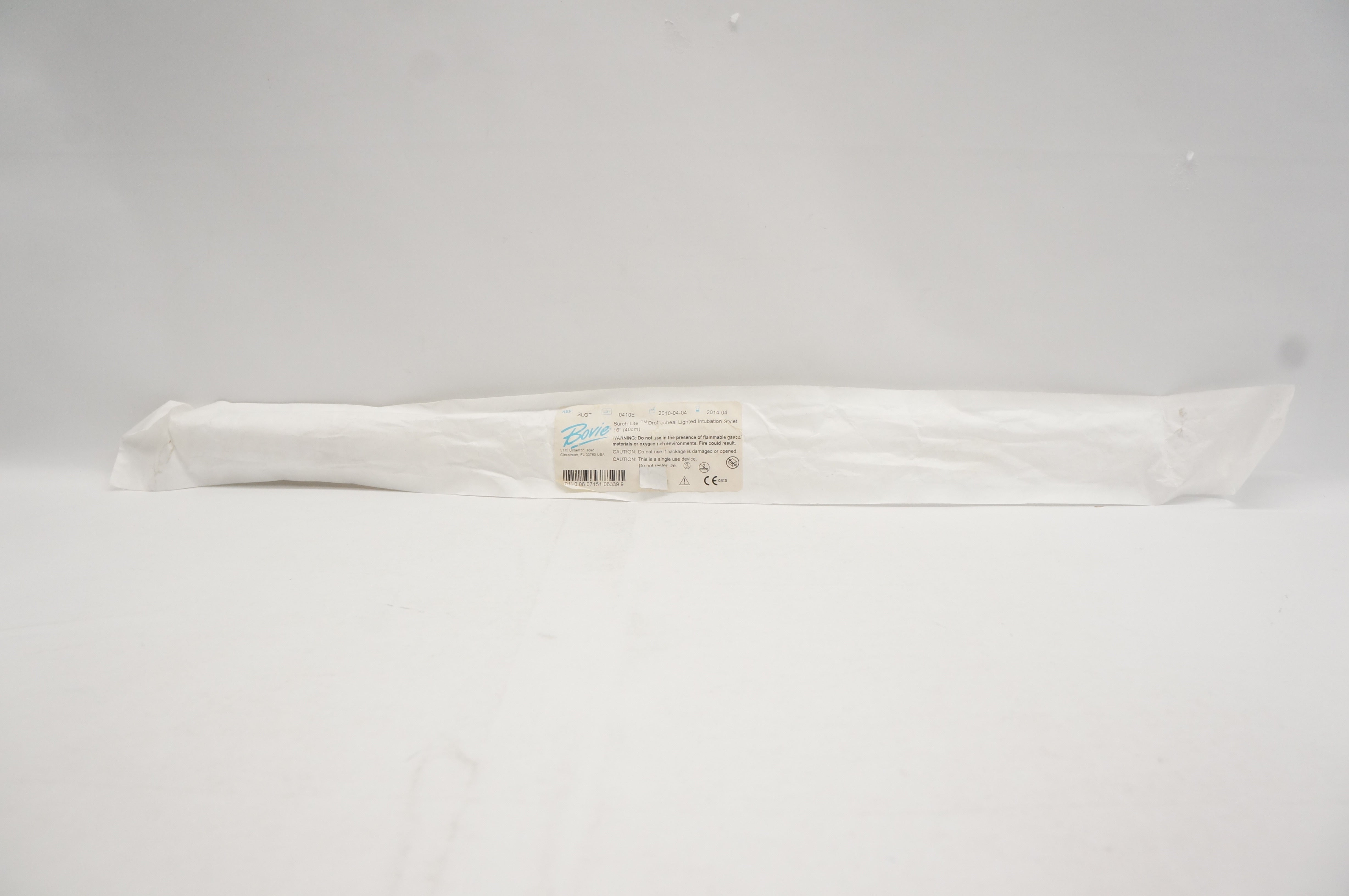 Bovie SLOT Surch-Lite Orotracheal Lighted Intubation Stylet 16inch (x)