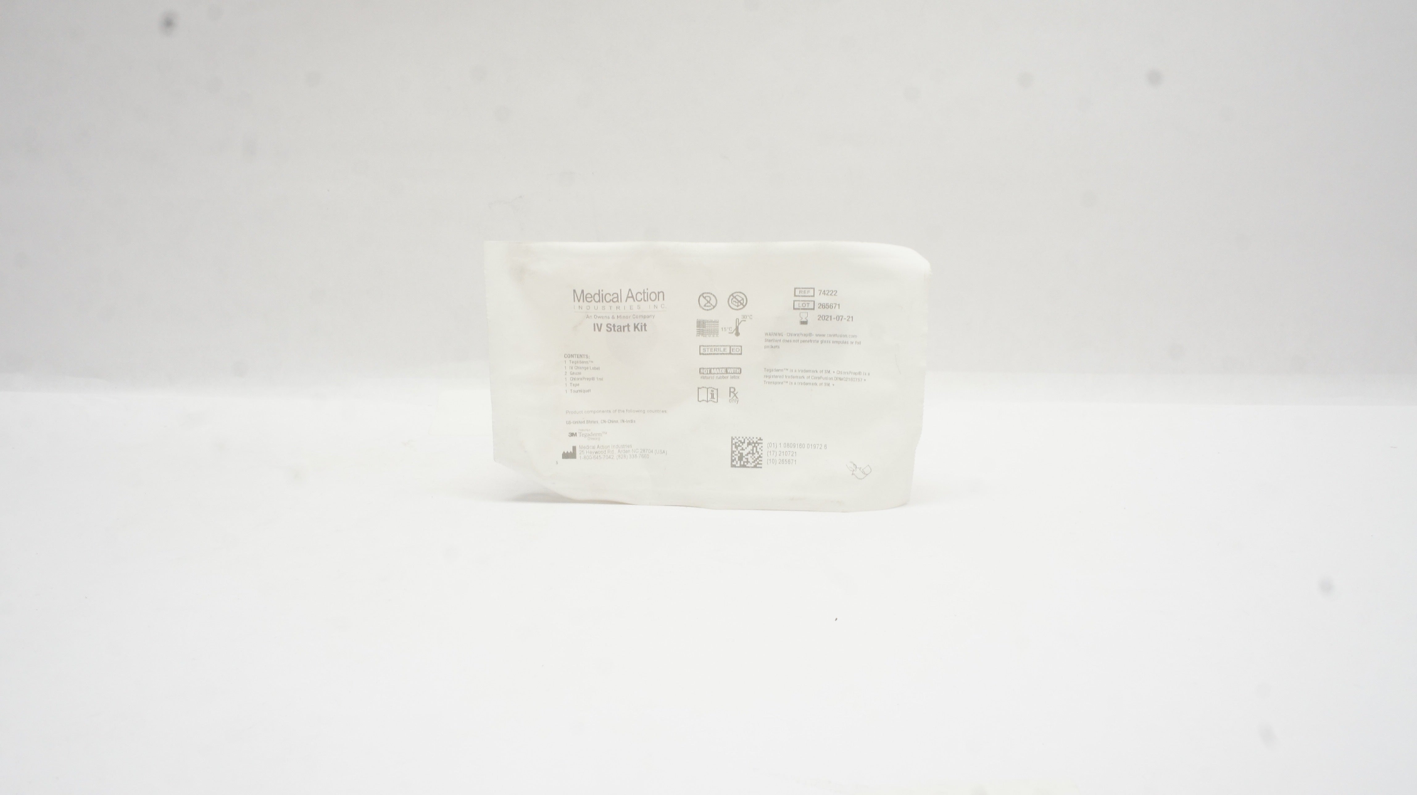 3M 74222 Tegaderm Medical Action IV Start Kit (x)