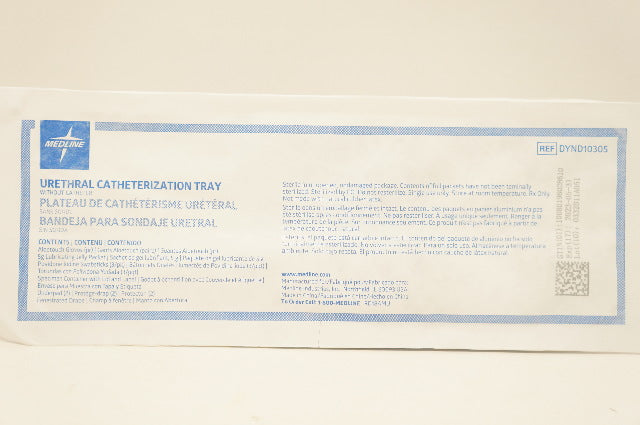 Medline DYND10305 Uretheral Cath. Tray