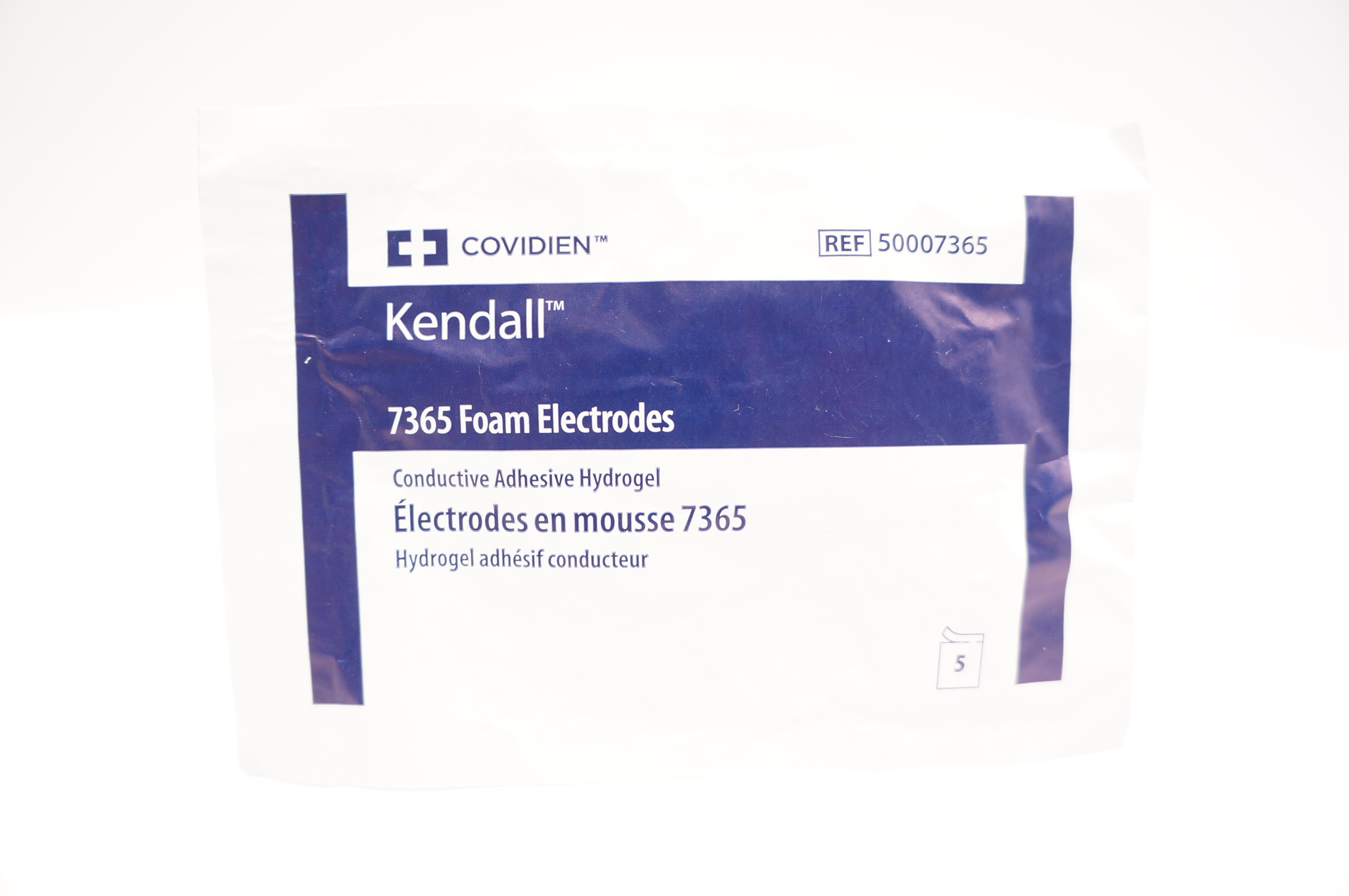 Covidien 50007365  Kendall 7365 Foam Electrodes - Pack of 5