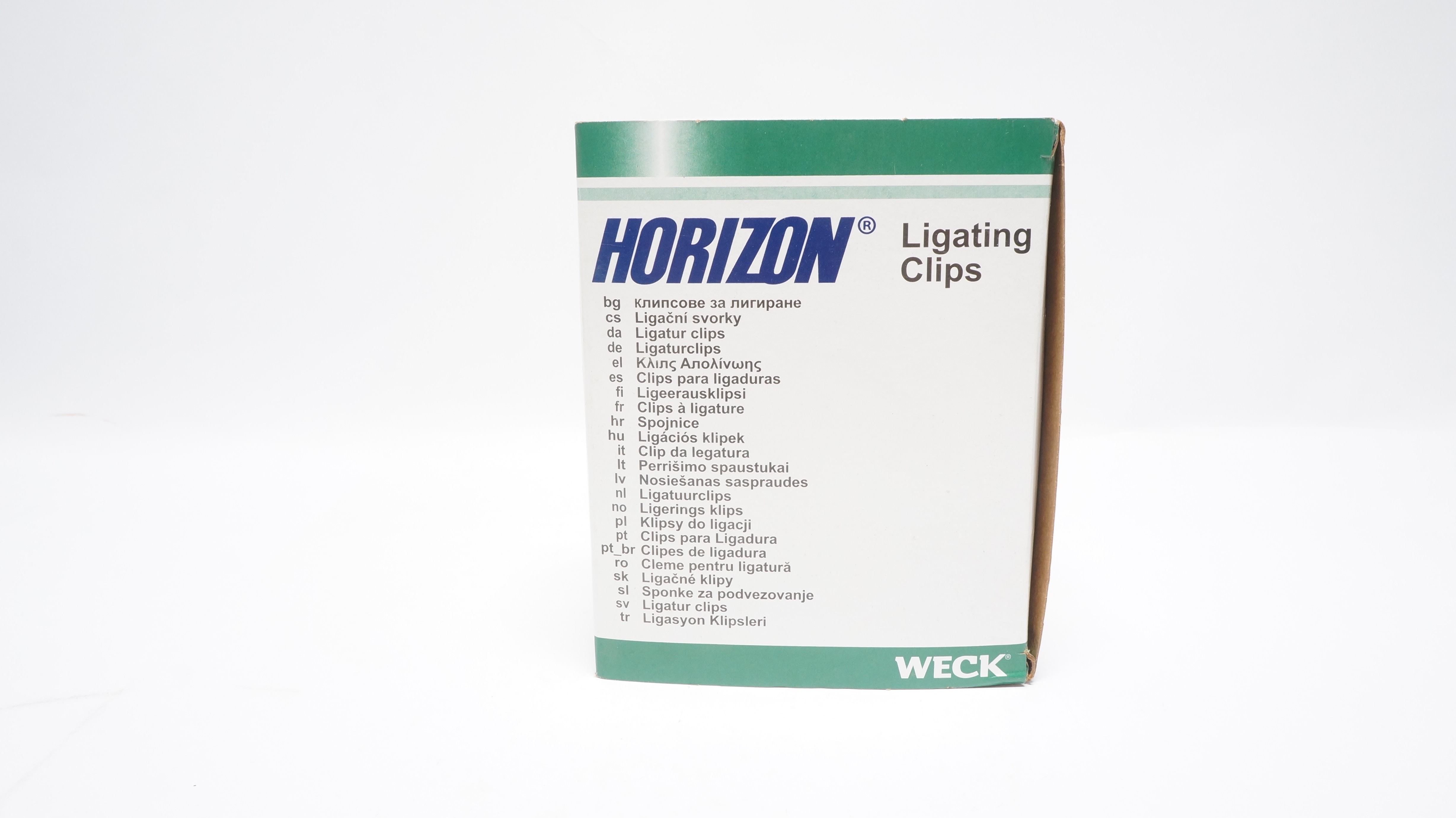 Teleflex 003200 Weck Horizon Titanium Clips Adhesive Backing  - Box of 20